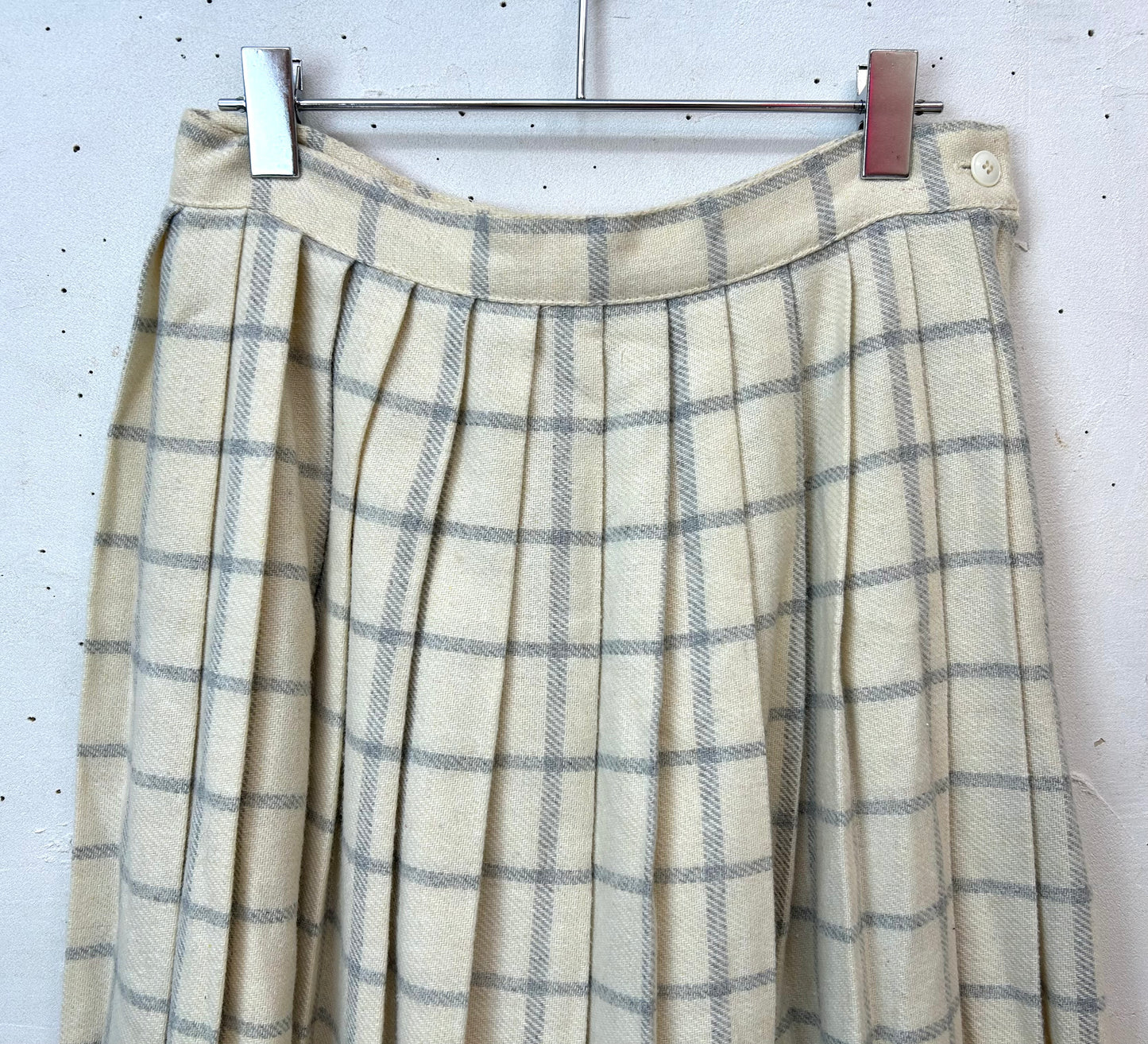 Vintage Plaid Skirt [L29185]