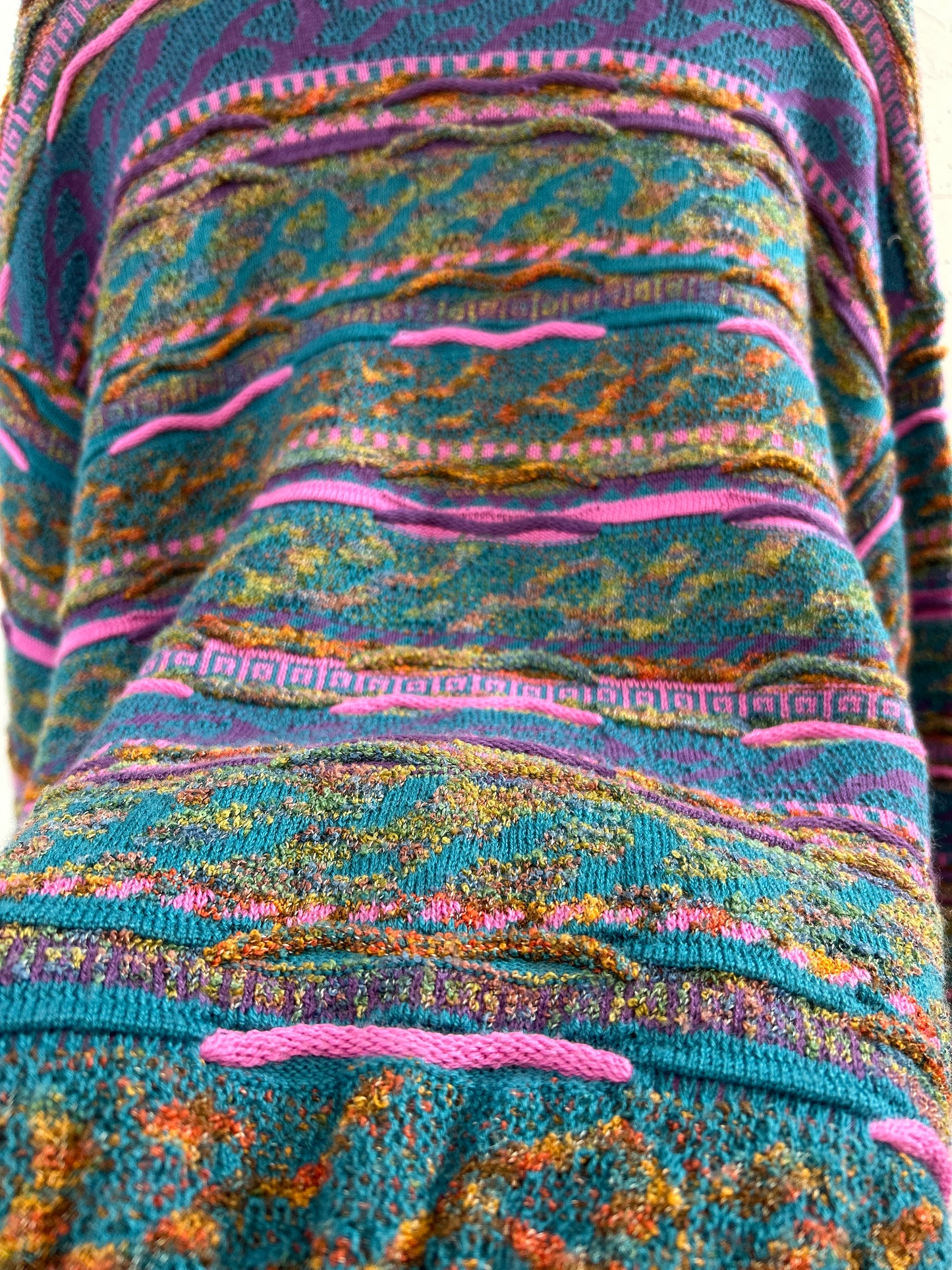 Vintage 3D Knit Sweater [B31479]