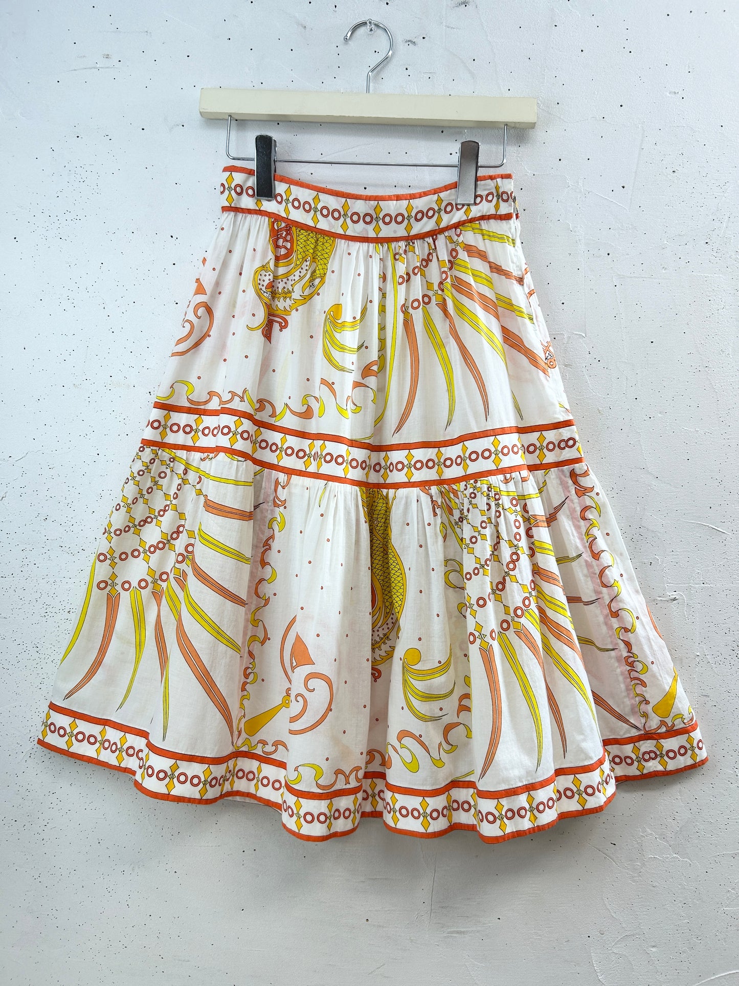 '70s Vintage Skirt 〜Emilio pucci〜 [G33007]