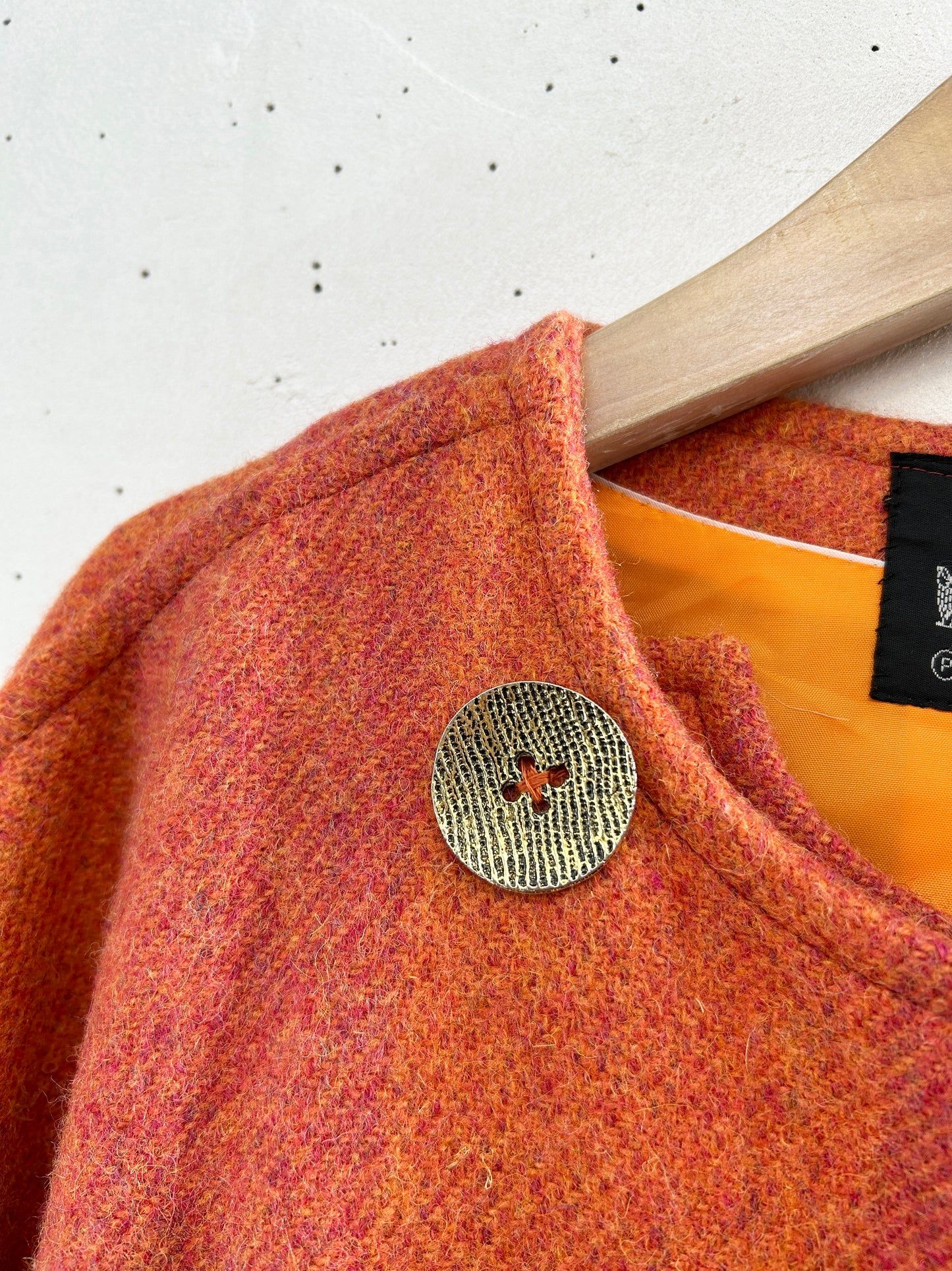 Vintage Wool Coat 〜MADE IN IRELAND〜 [L31119]