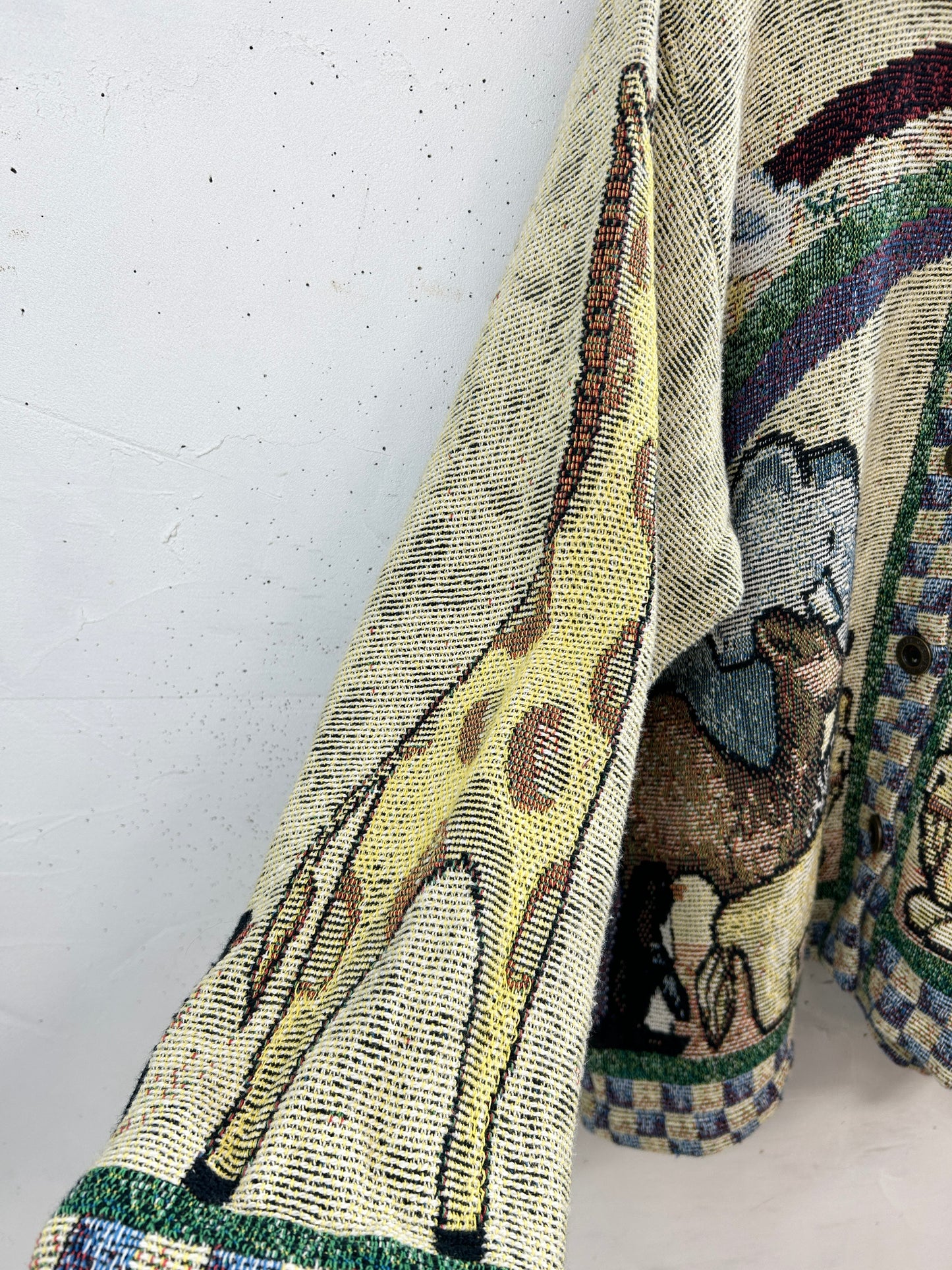 Vintage Rug Jacket 〜SUGAR STREET WEAVERS〜 MADE IN AMERICA [A31239]