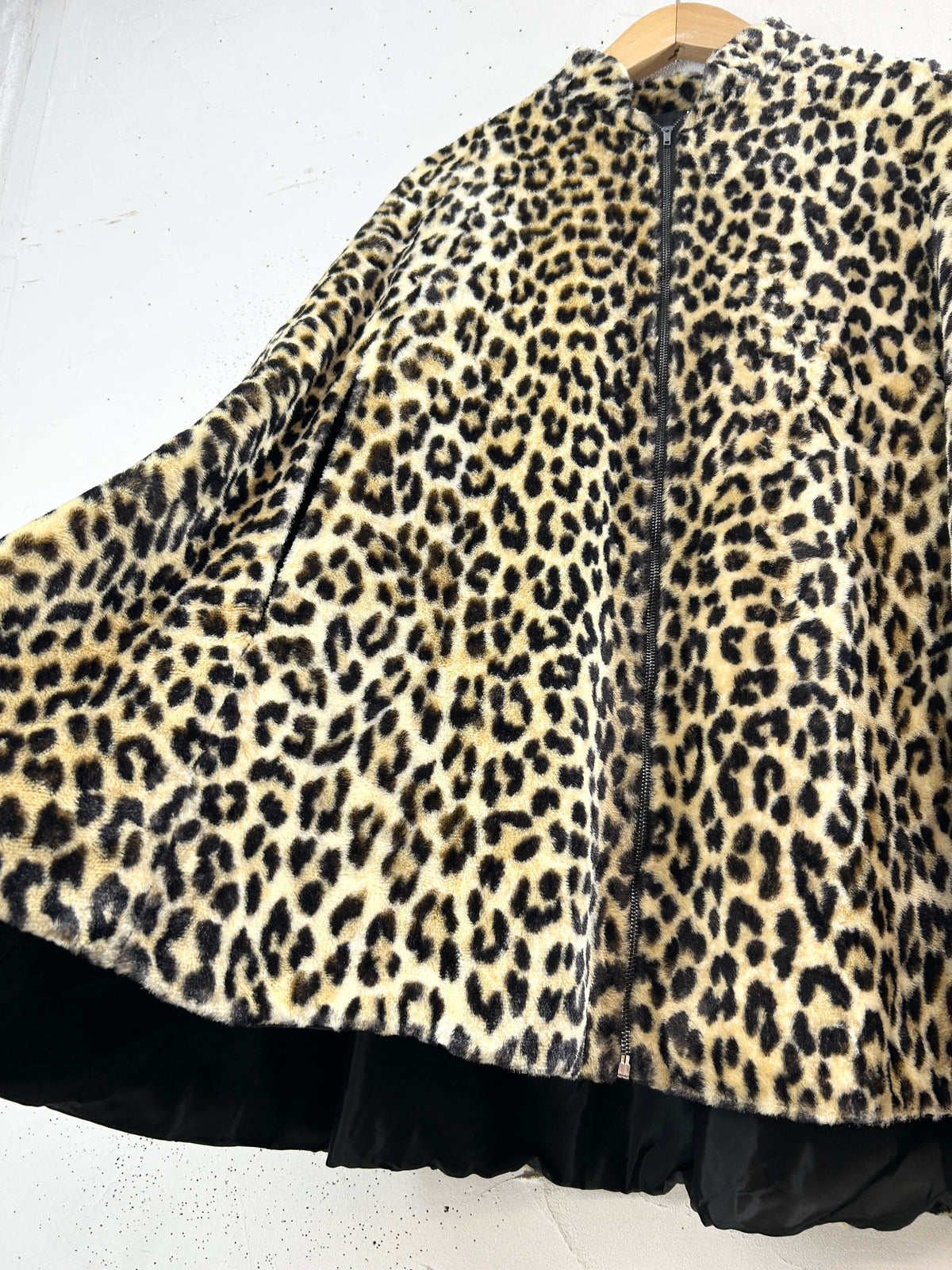 Vintage Fleece Poncho [I33963]