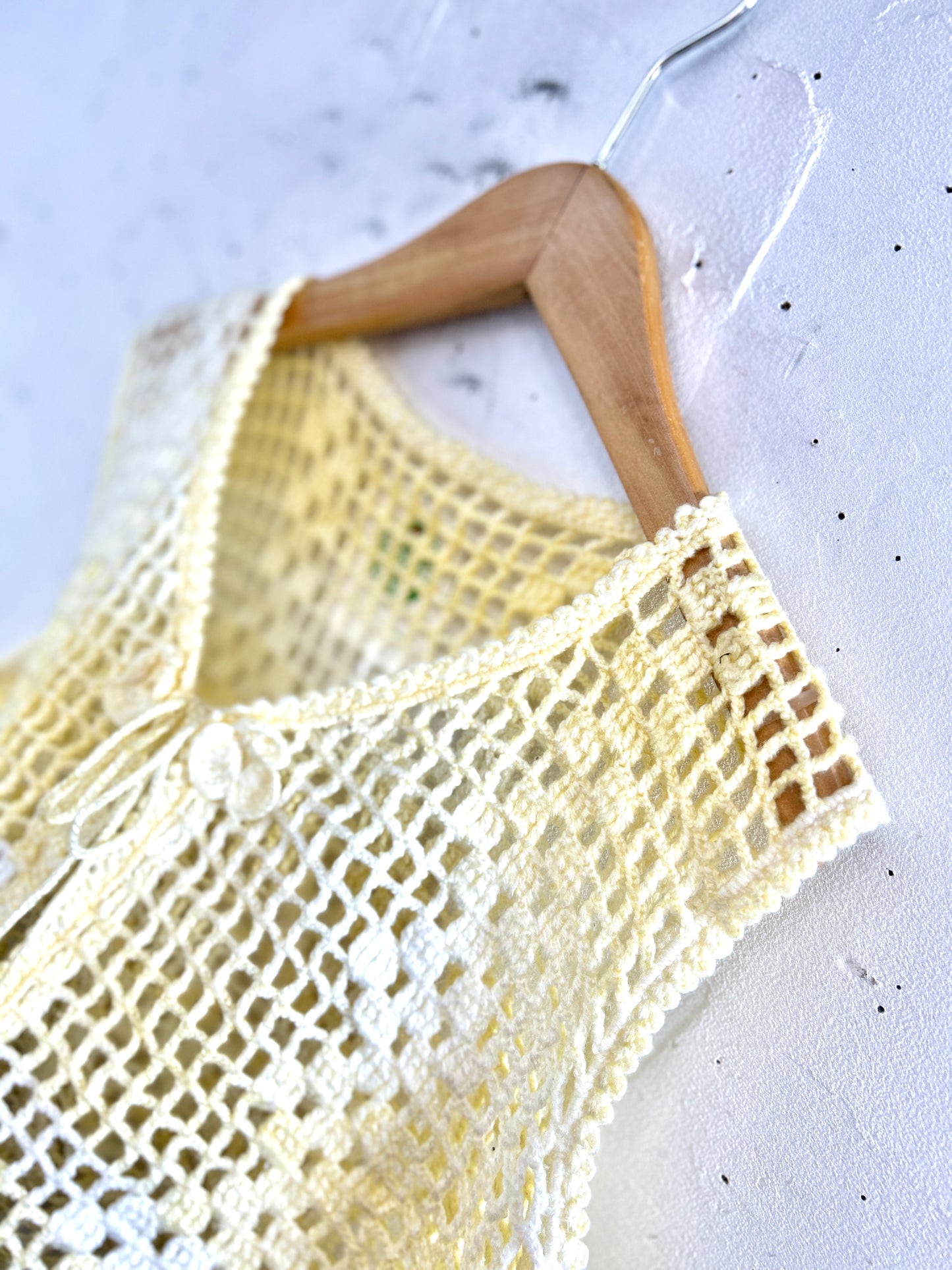 Vintage Knit Vest [A31290]