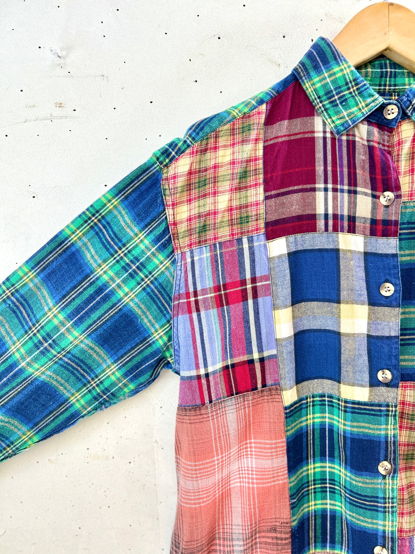 Vintage Plaid Shirt  [K30801]