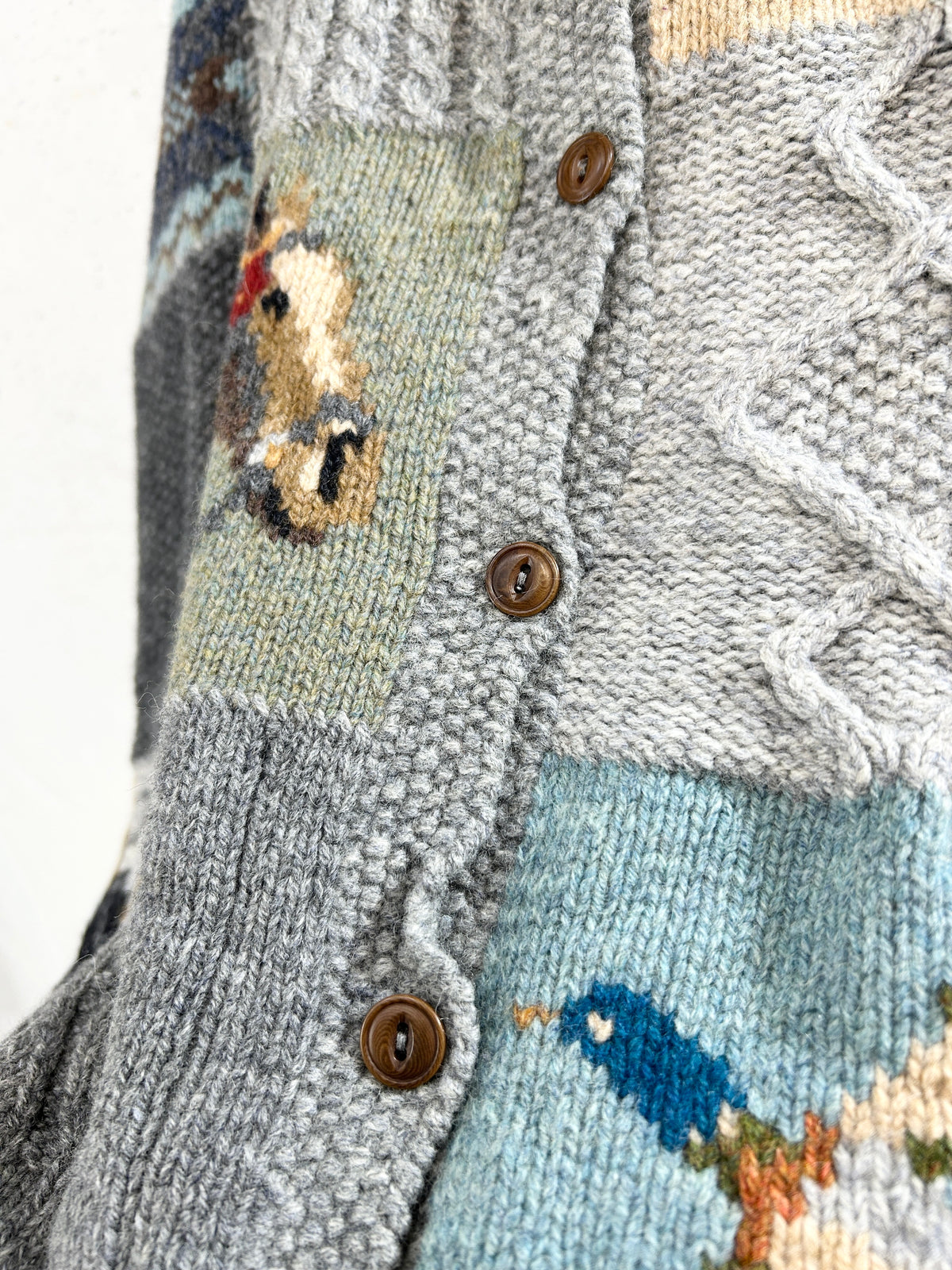 Vintage Knit Vest 〜Ralph Lauren〜  [J34340]