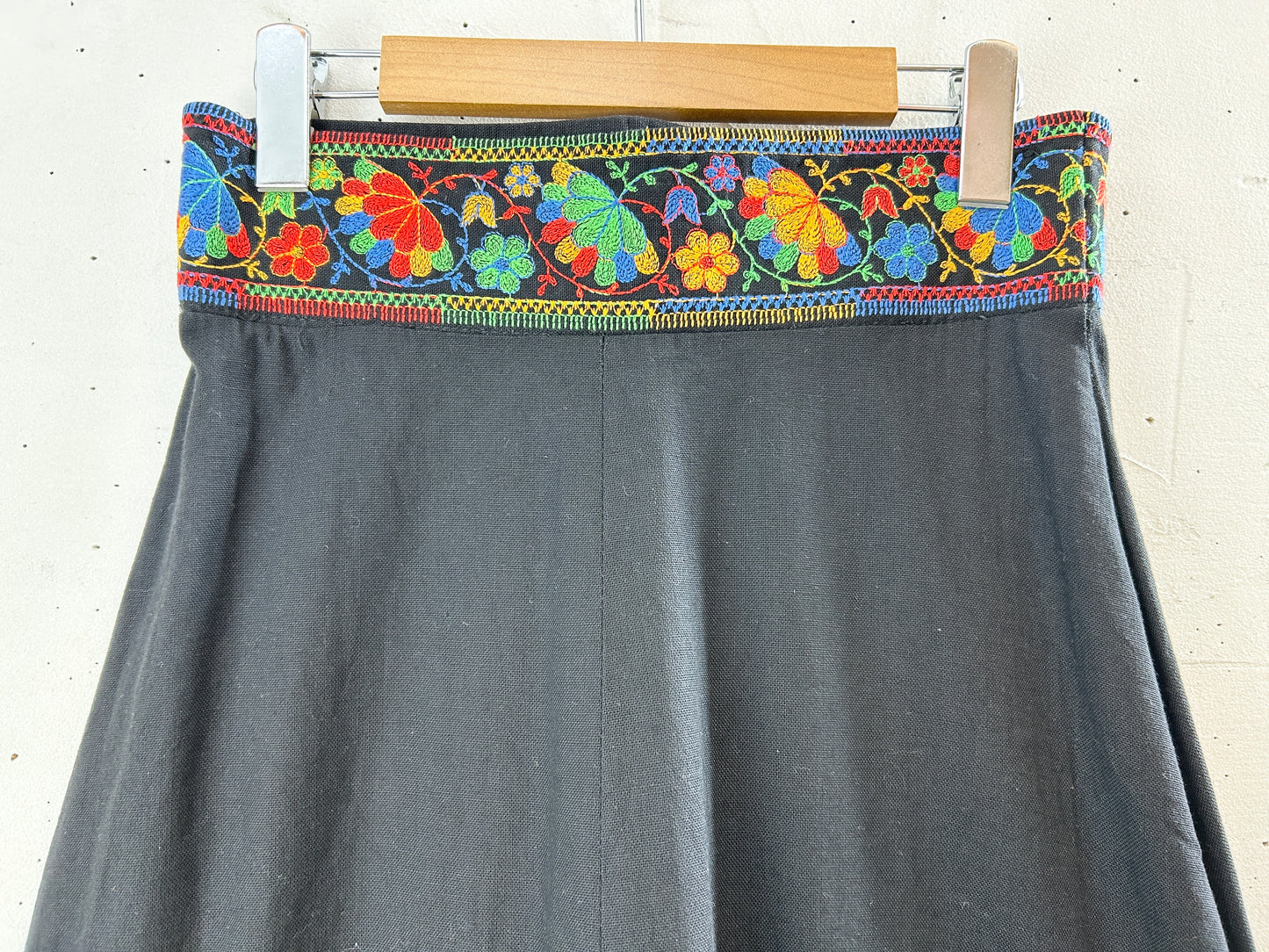 Vintage Flower Stitche Skirt [I30168]