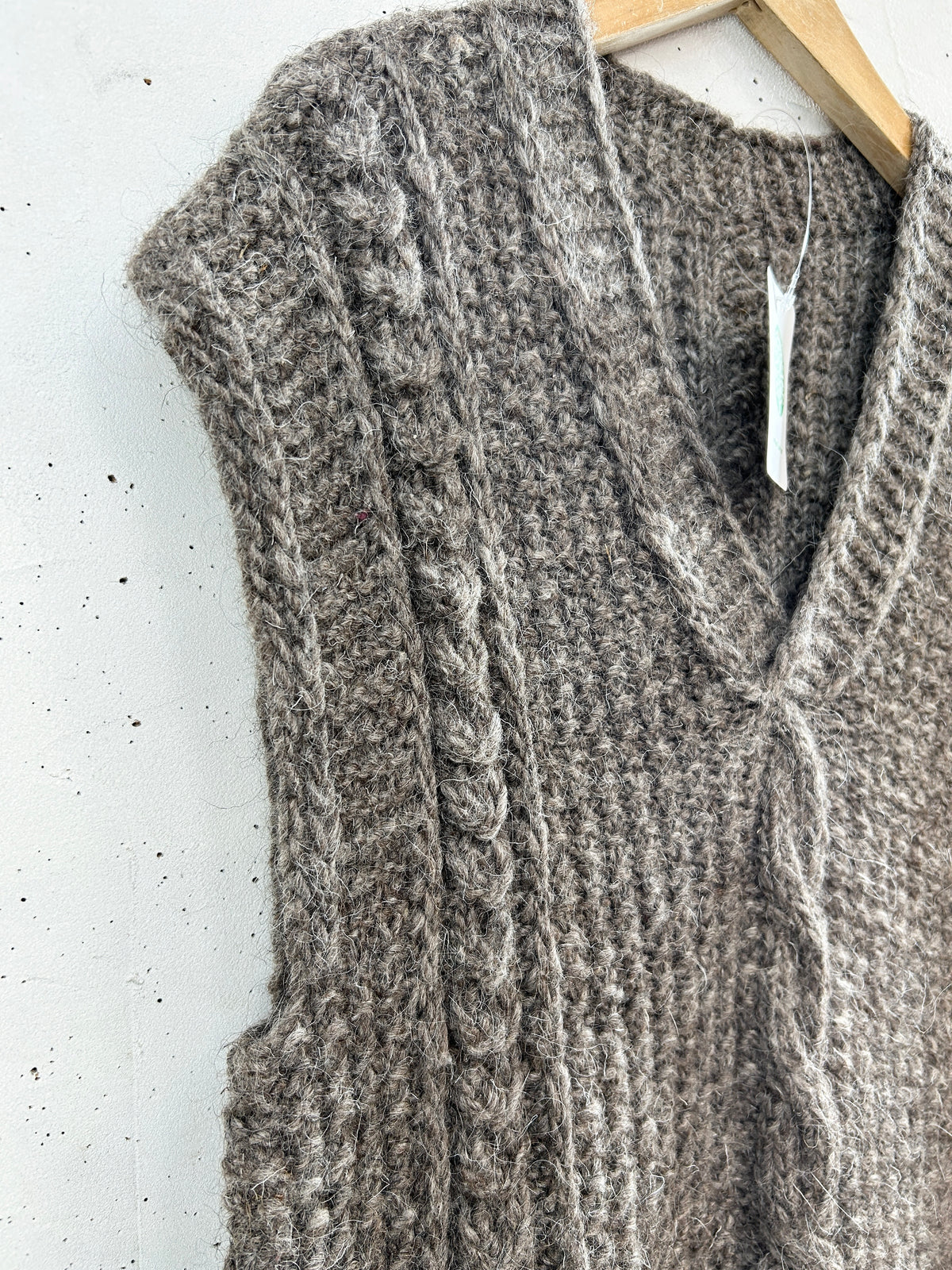 Vintage Knit Vest [I33860]