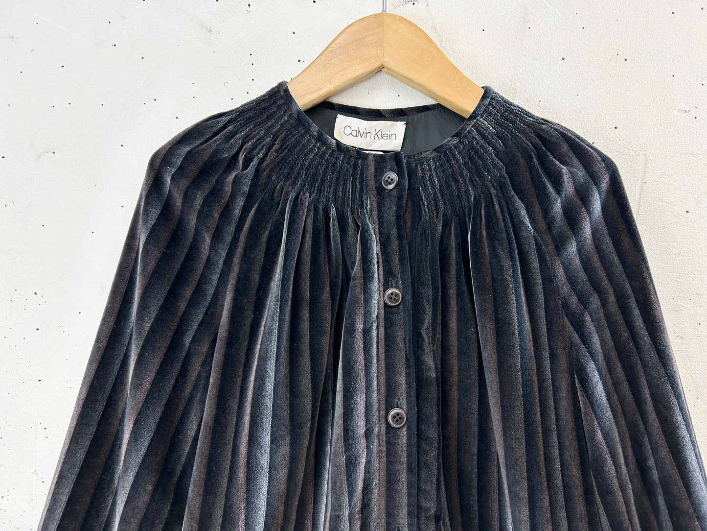 Vintage Velour Jacket 〜Calvin Klein〜 [J30444]
