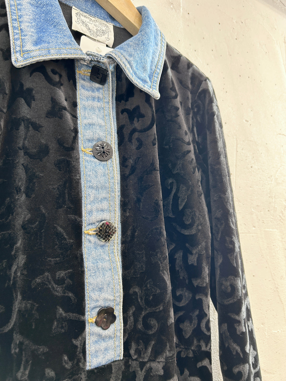 Vintage Velours Dress 〜MADE IN USA〜 [J34164