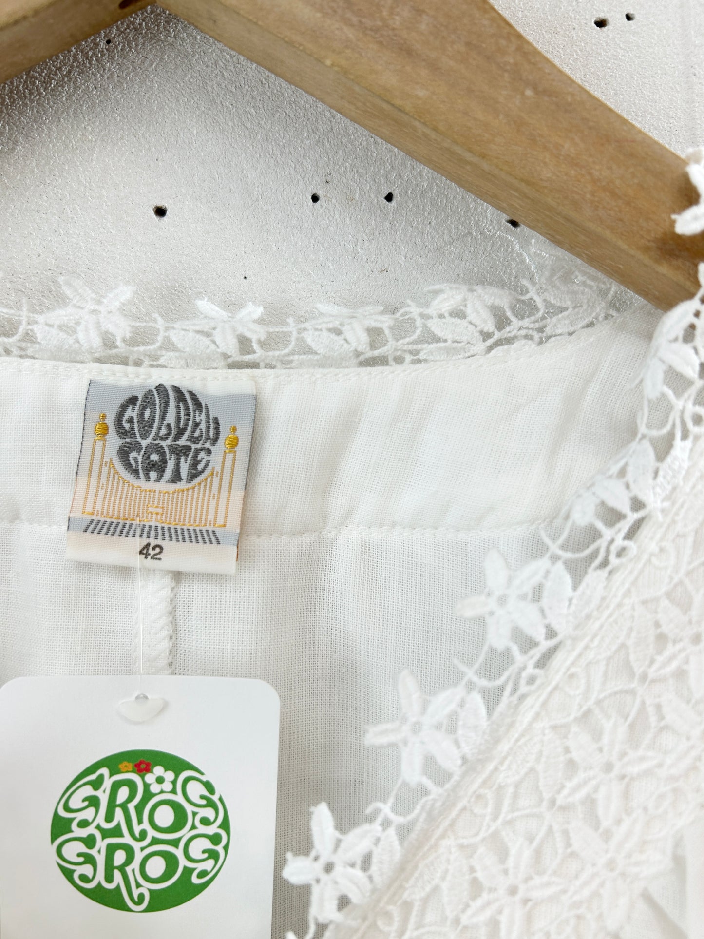 Vintage White Blouse [G32994]
