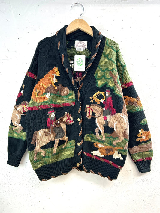 Vintage Knit Cardigan [A31312]