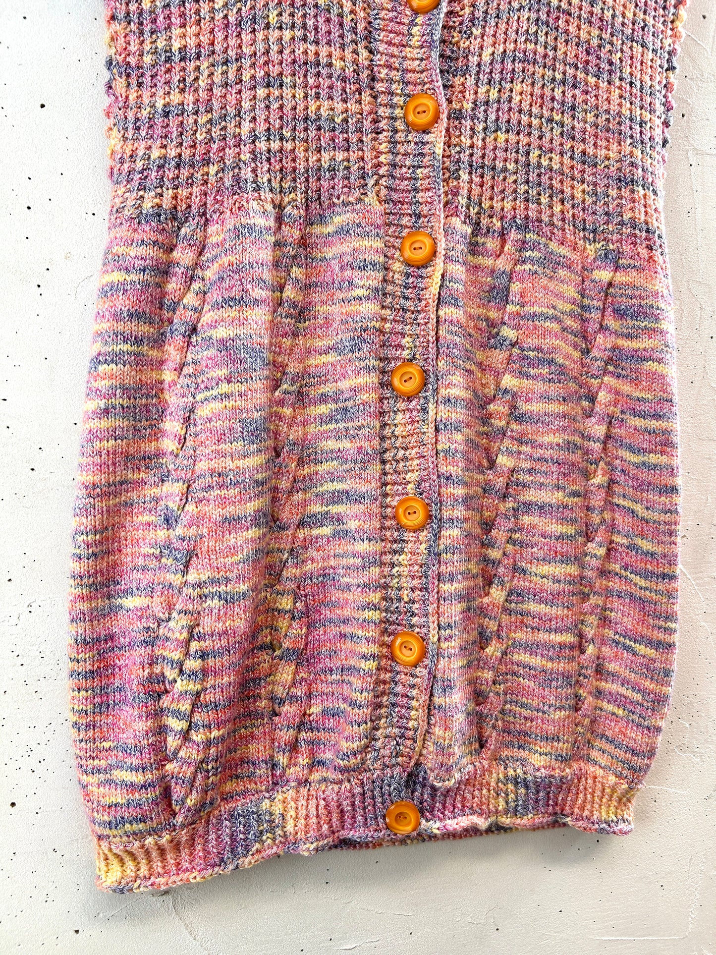Vintage Knit Vest [J30678]
