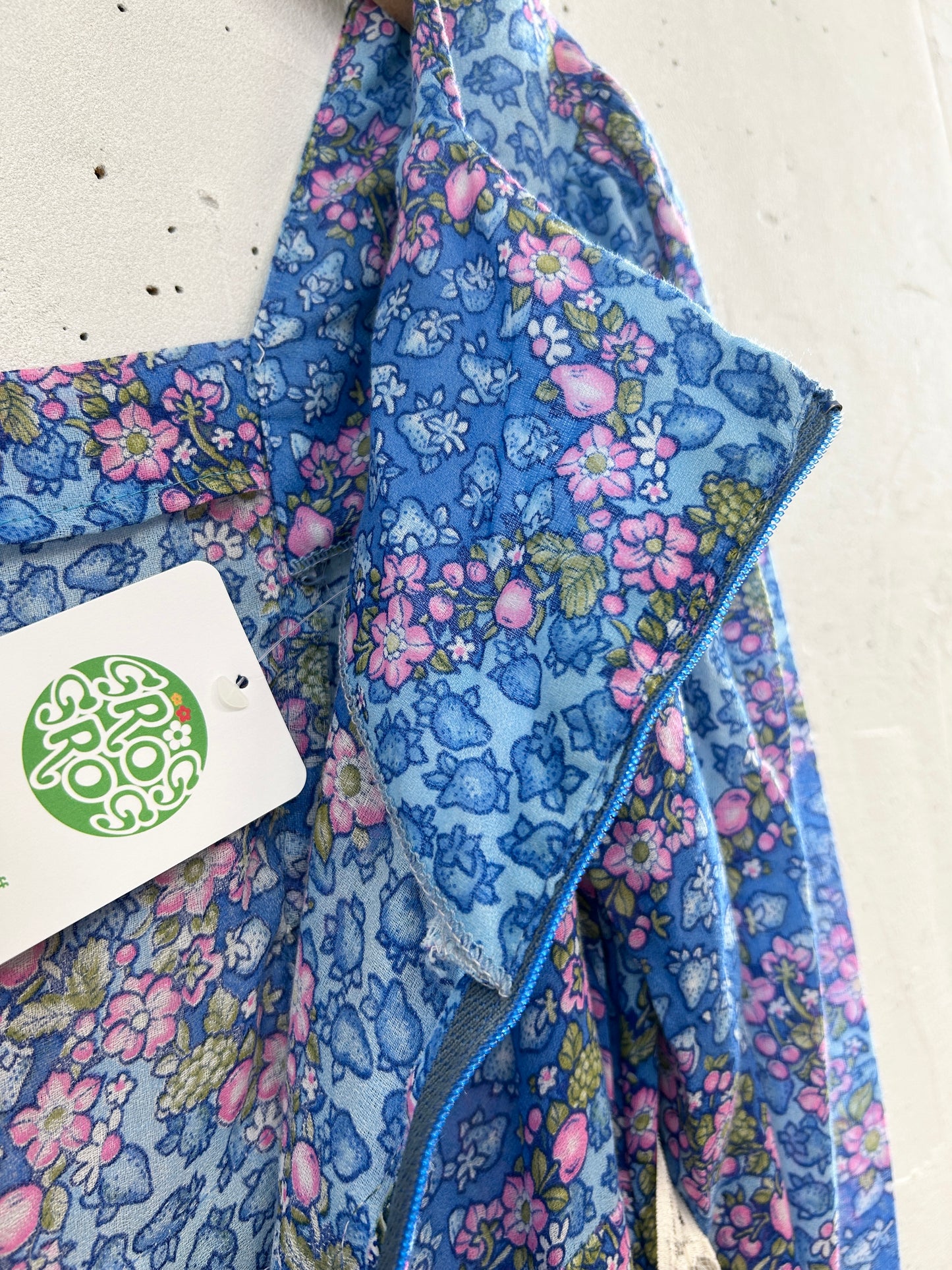 '70s Vintage Dress Berry Berry Berry [G33179]