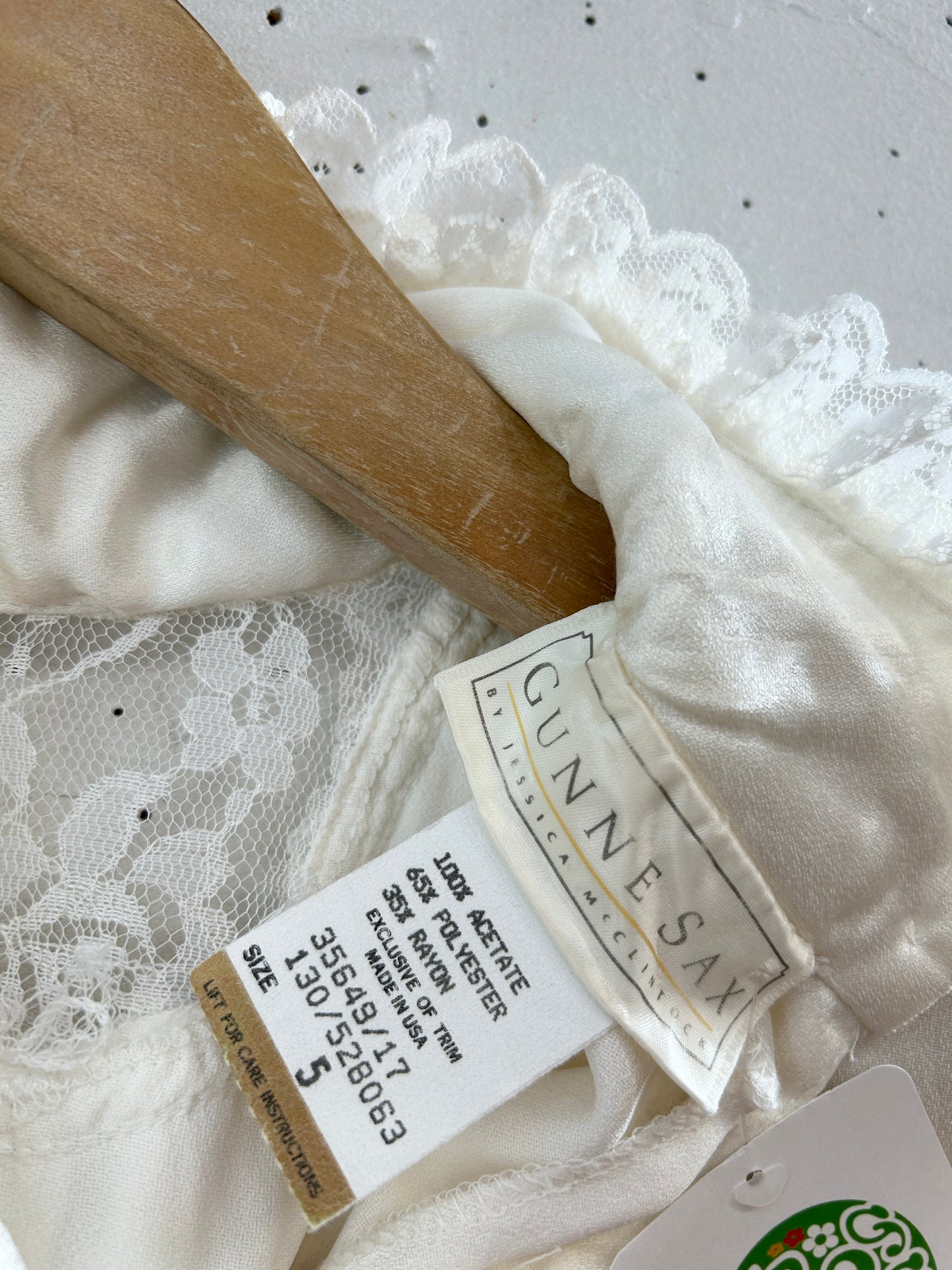 Vintage White Blouse 〜GUNNE SAX〜 [H33386]