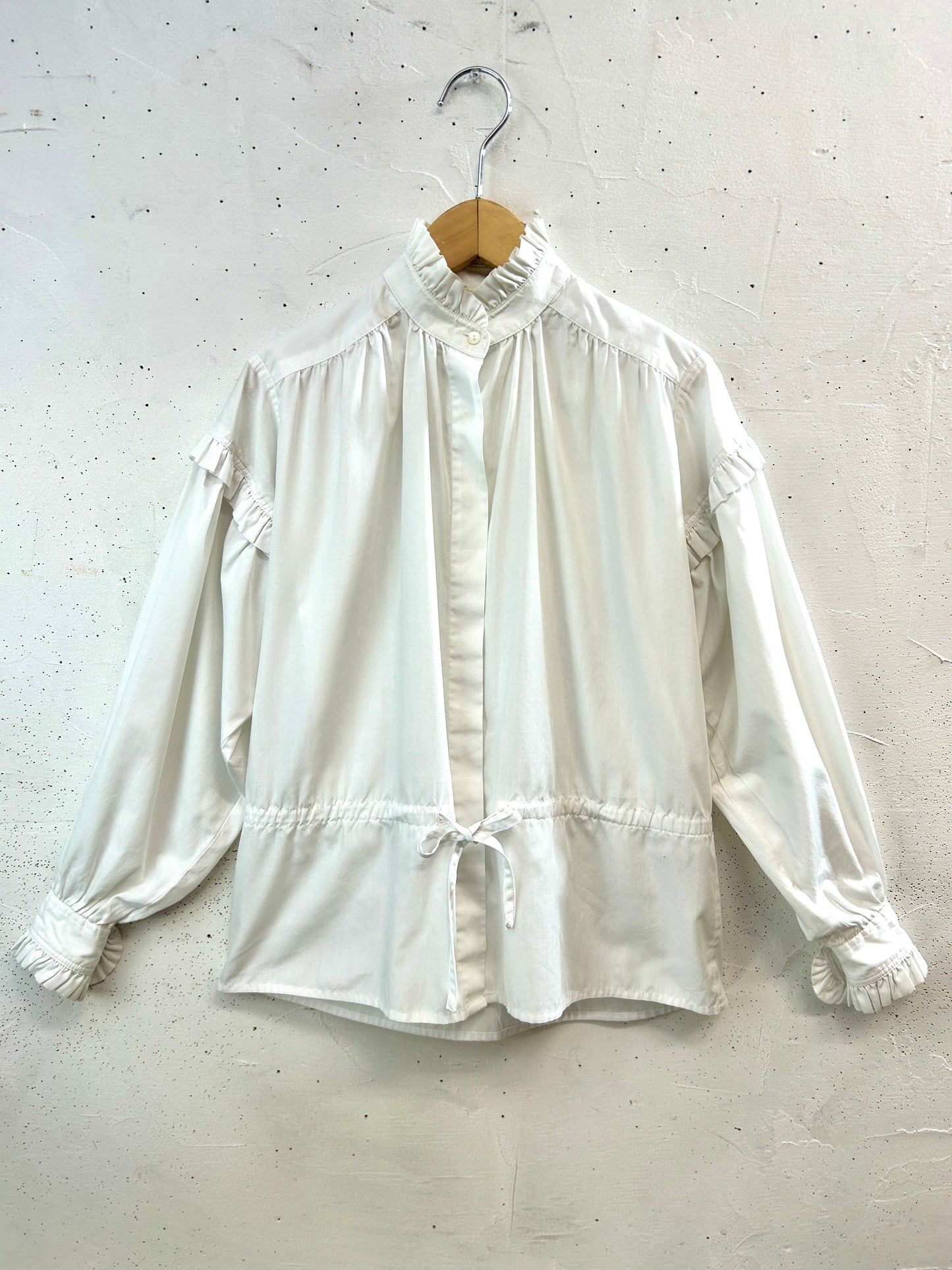 Vintage White Blouse [C31830]