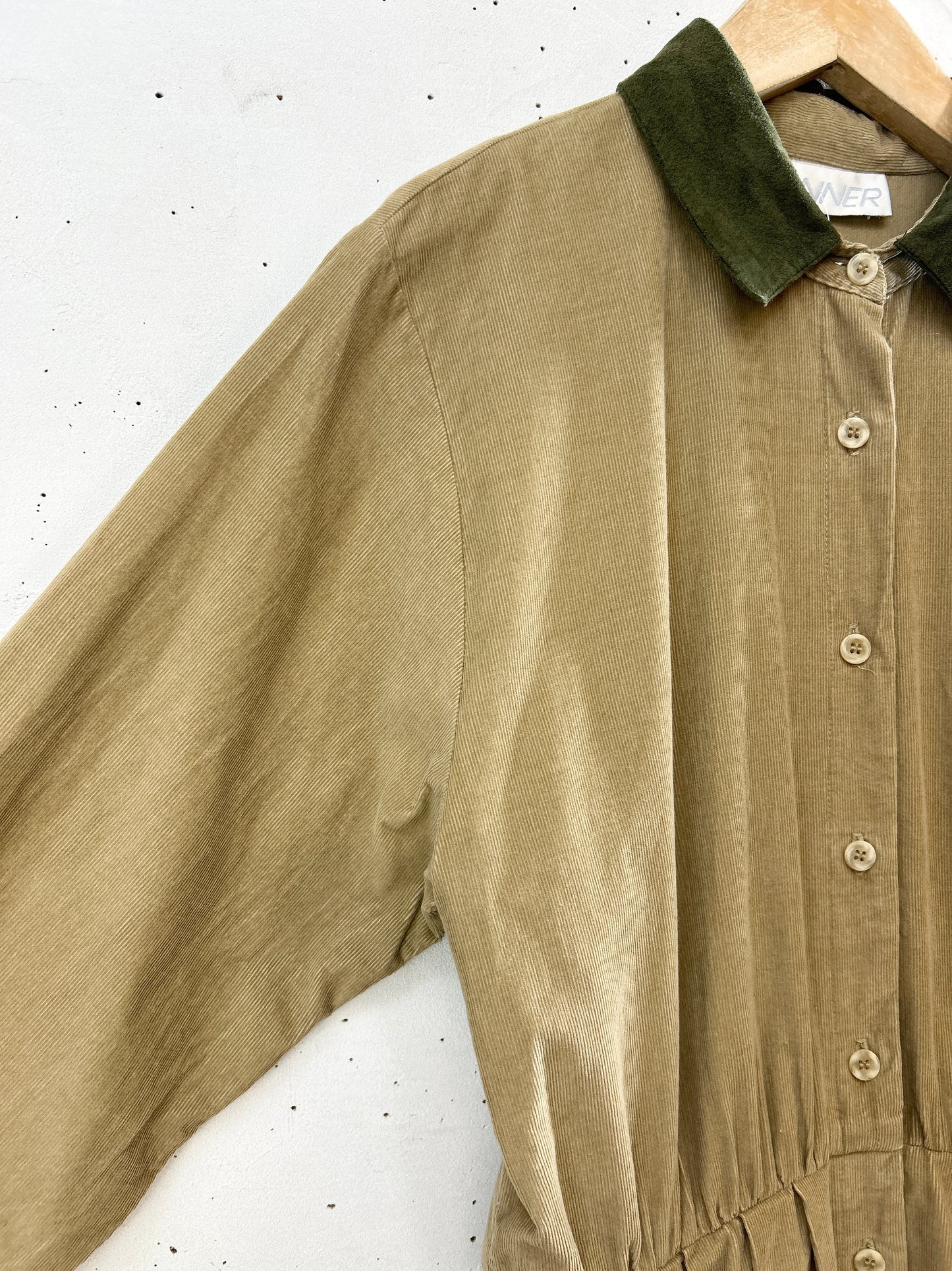 Vintage Corduroy Dress [I30155]