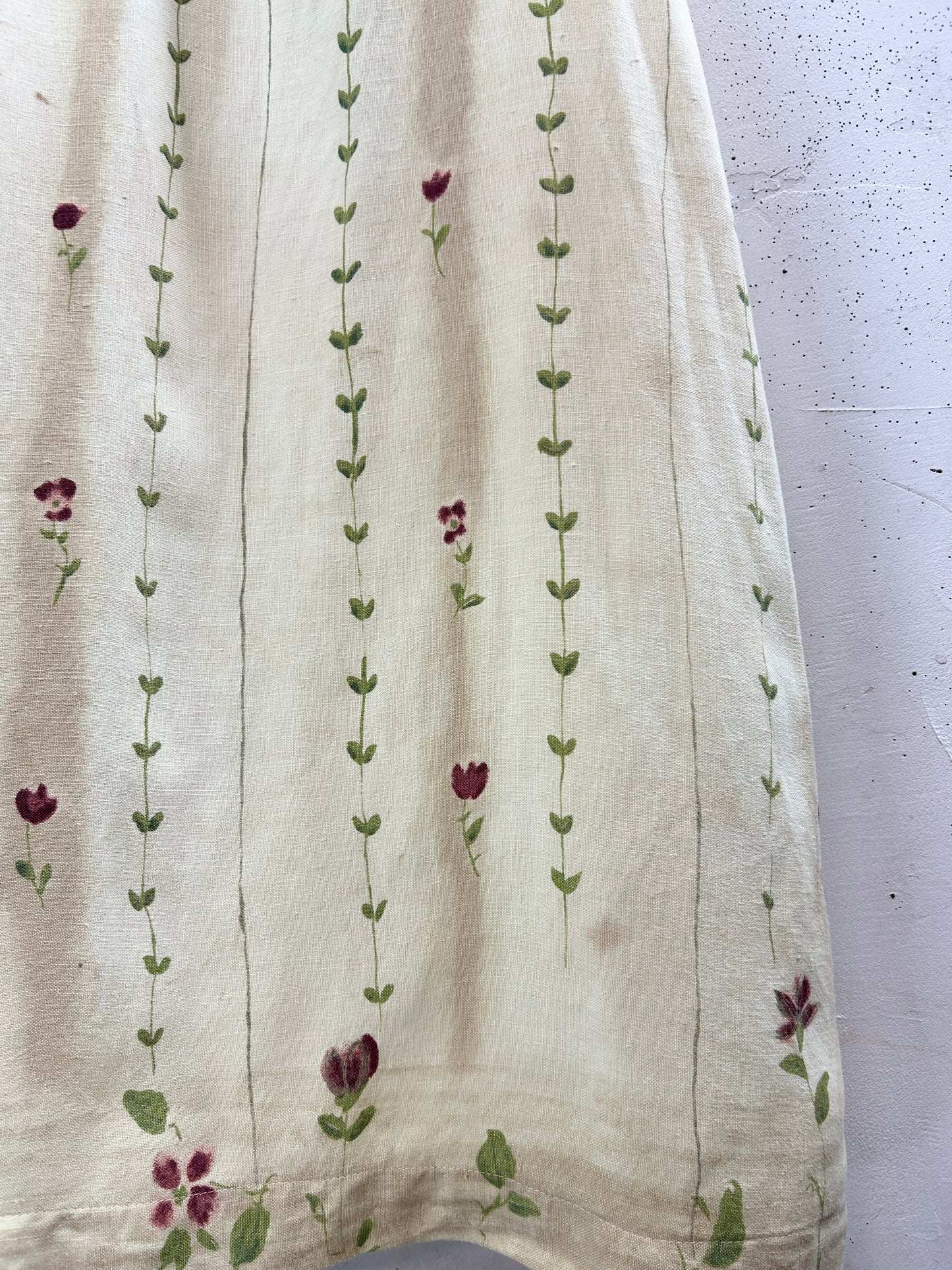 Vintage Linen Dress [C31769]