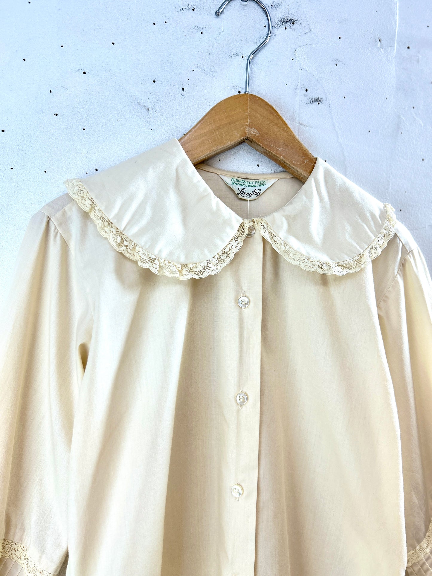 Vintage White Blouse [H30895]