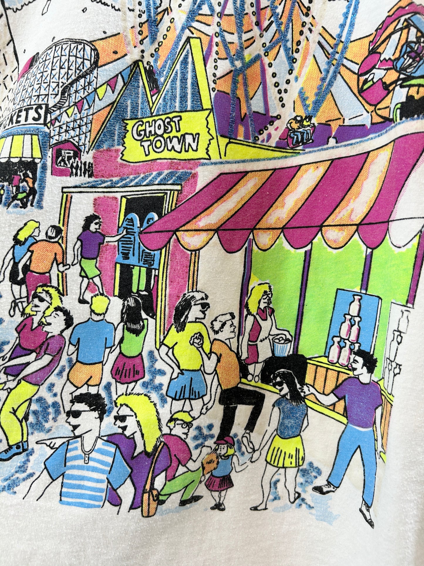 Vintage T SHIRT Amusement Park [H30833]