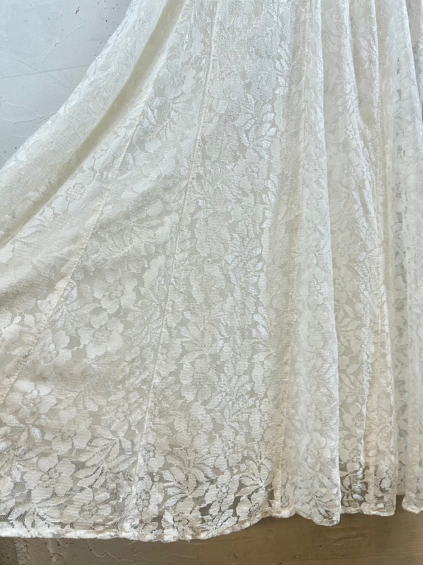 Vintage Lace Dress MADE IN INDIA [G30614]