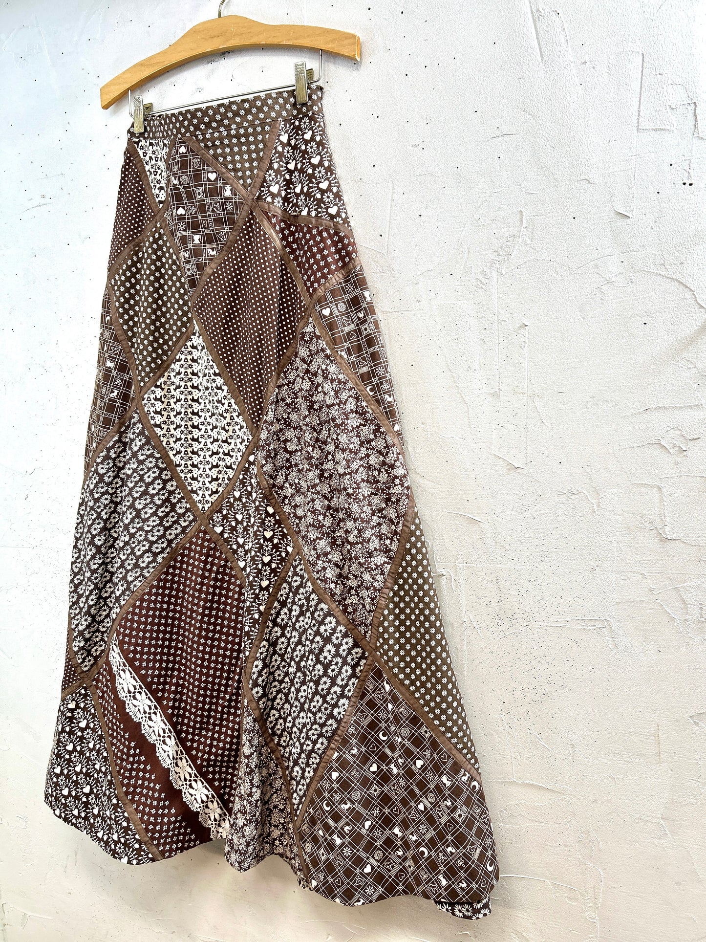 ’70s Vintage Wrap Skirt [A31226]