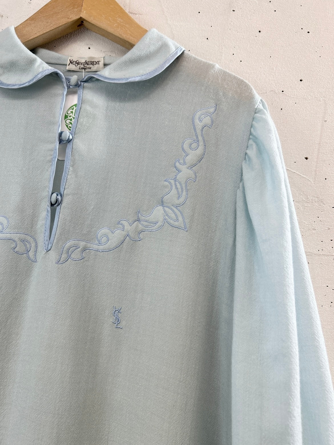 Vintage Dress 〜YevsSaintLaurent Lingerie〜 [D32131]