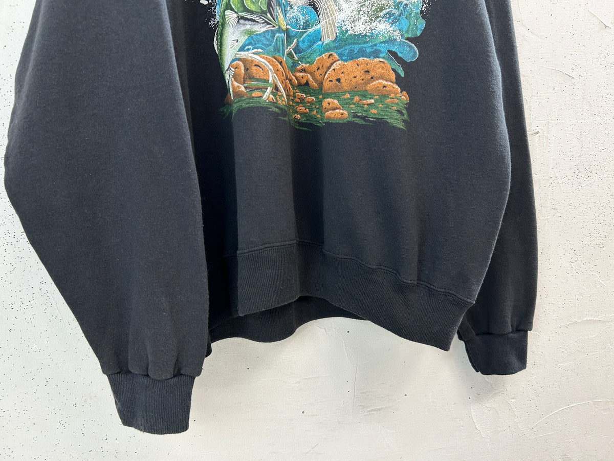 Vintage Sweat Black Bass [J34061]