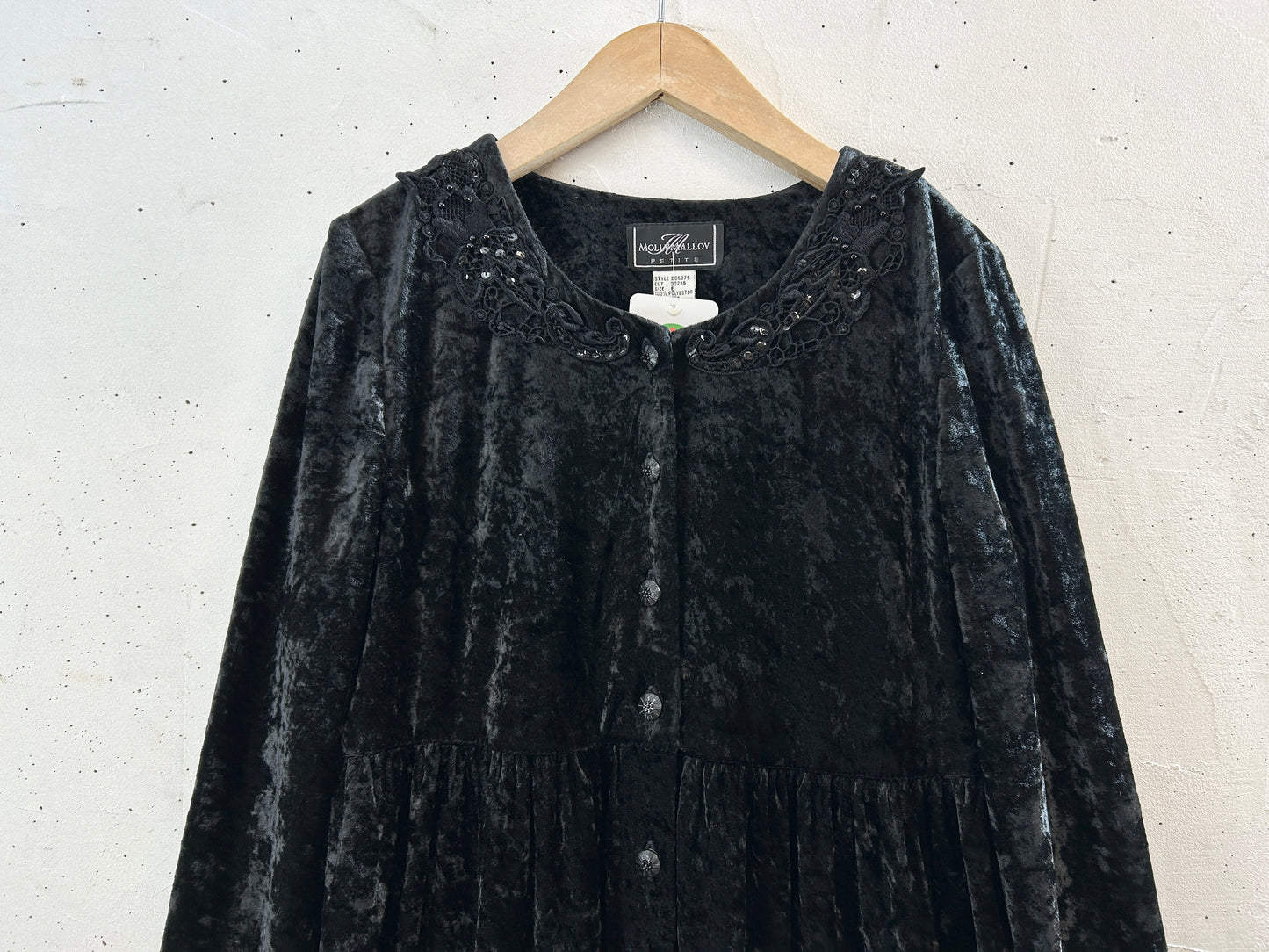 Vintage Velours Dress [K30900]