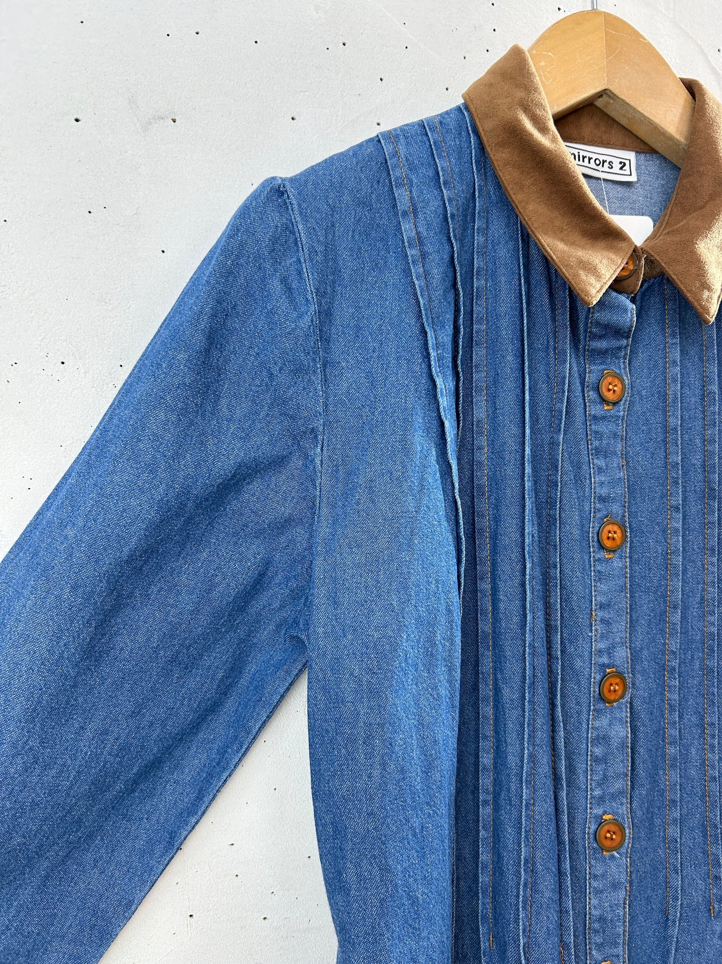 Vintage Denim Dress [I30199]