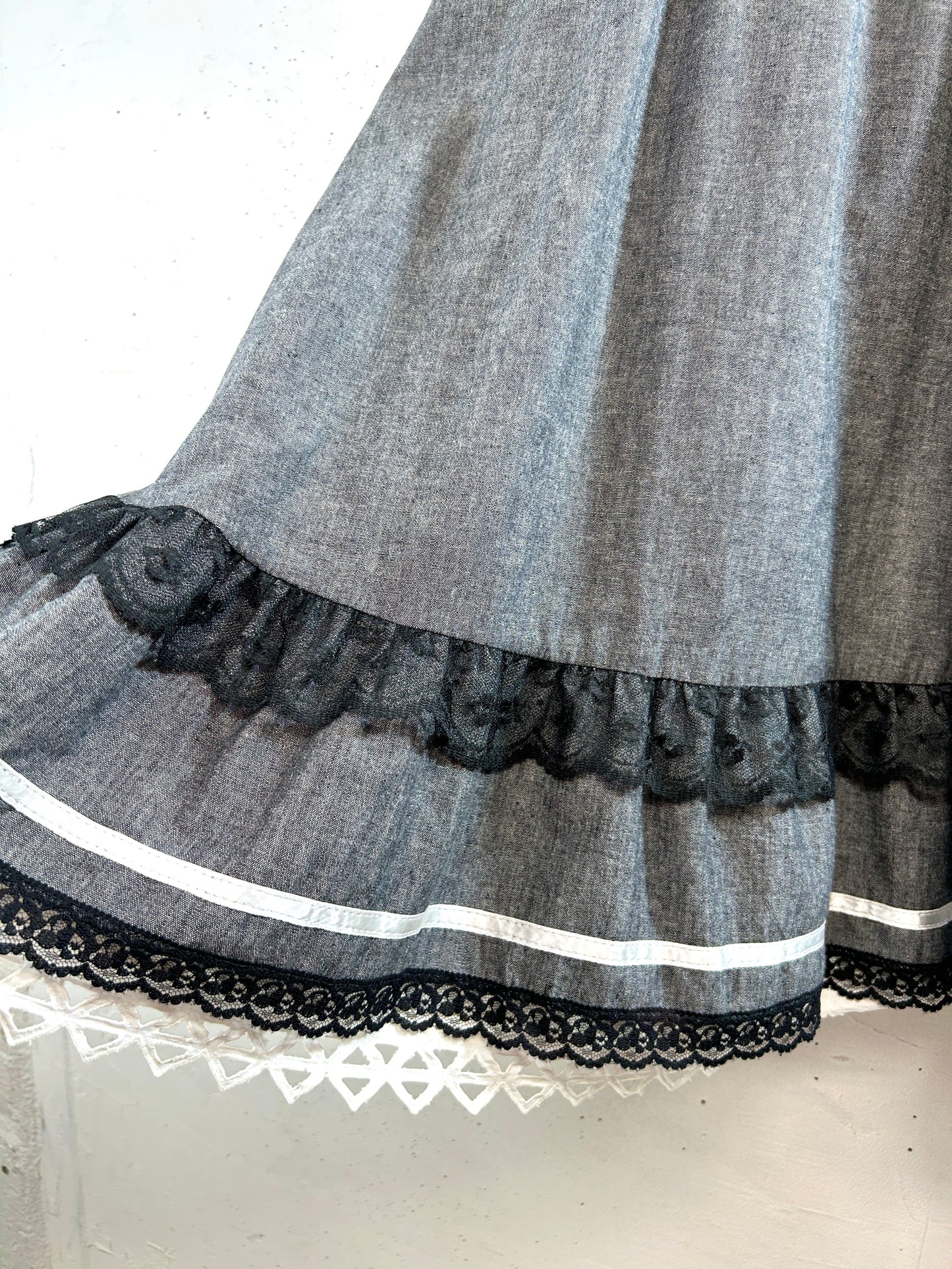 Vintage Tiered Skirt [D32163]