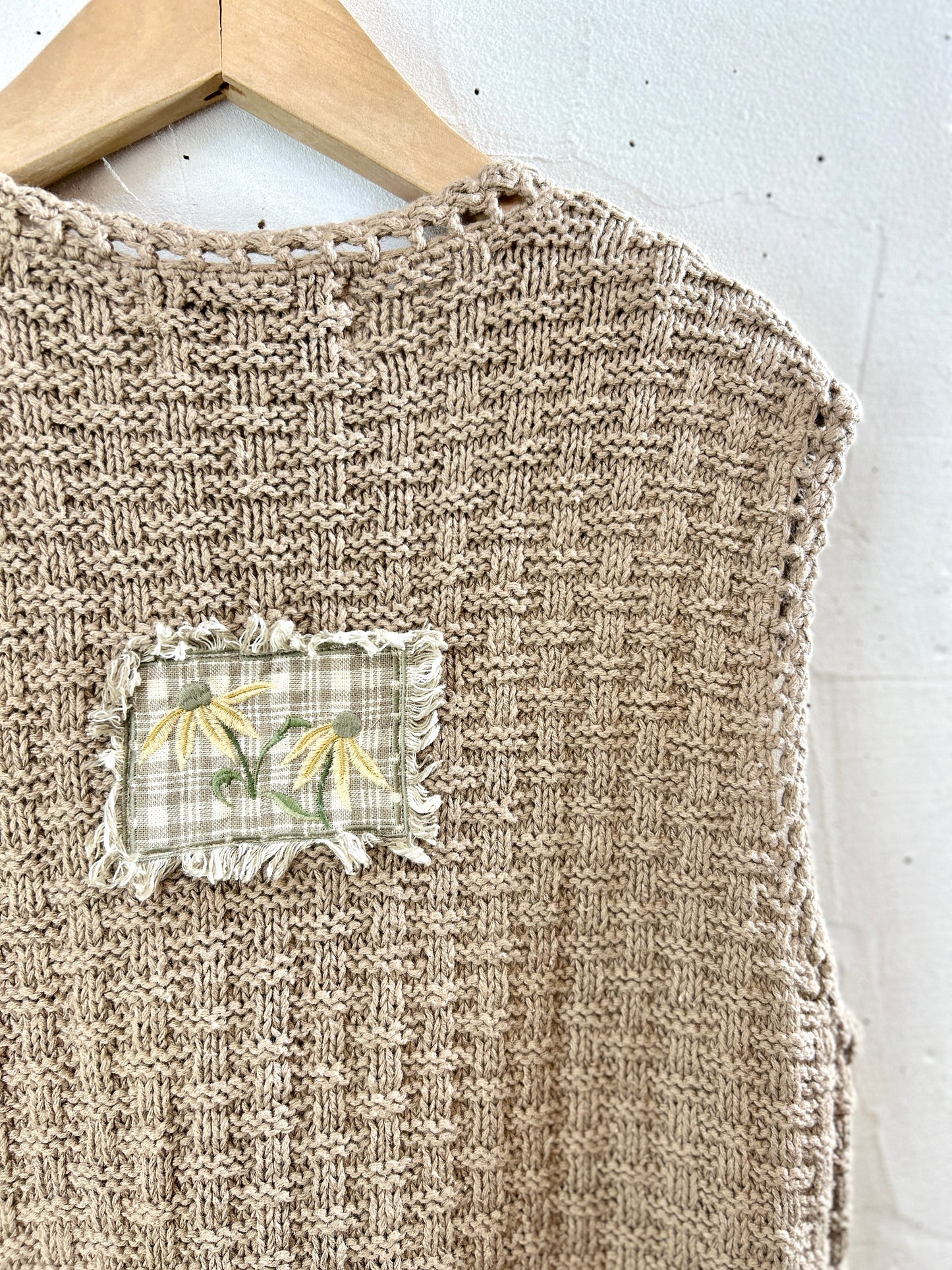 Vintage Knit Vest [I30179]