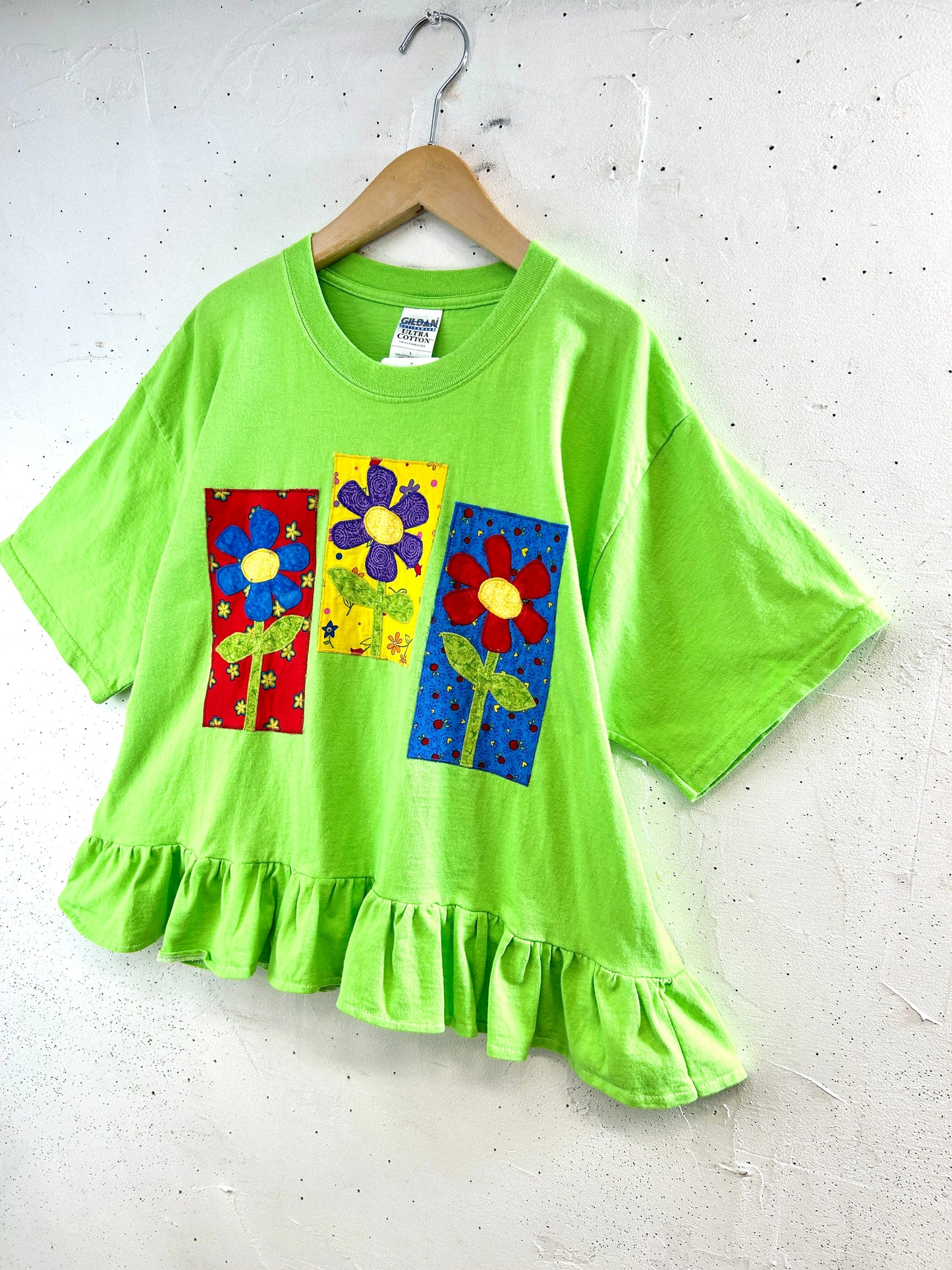Vintage T Shirt 〜Funny dot CRAZY〜 [F32749]