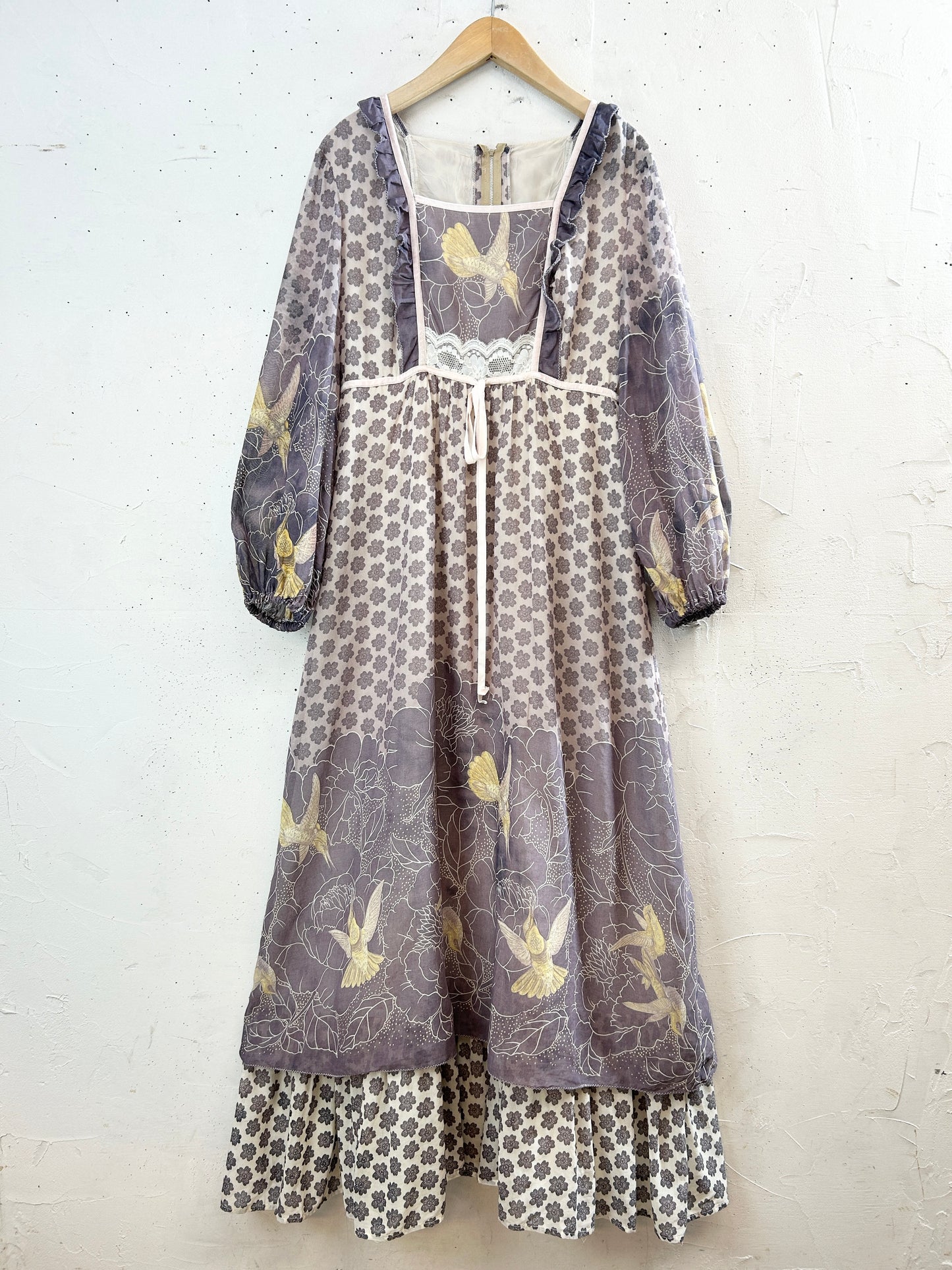 '70s Vintage Dress [J30641]