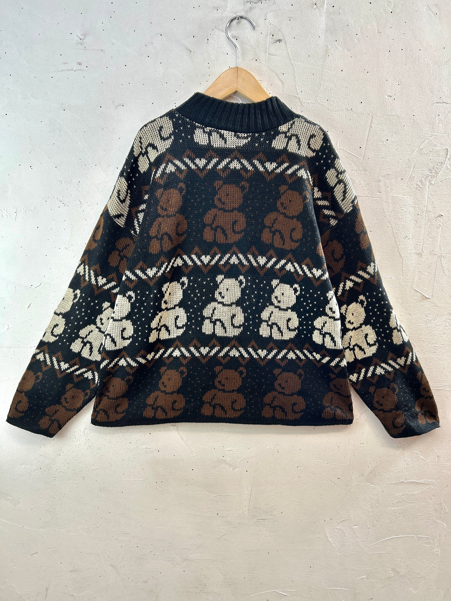 Vintage Fancy Knit Sweater 〜SEPARATE ISSUE〜 Made in USA [K30834]