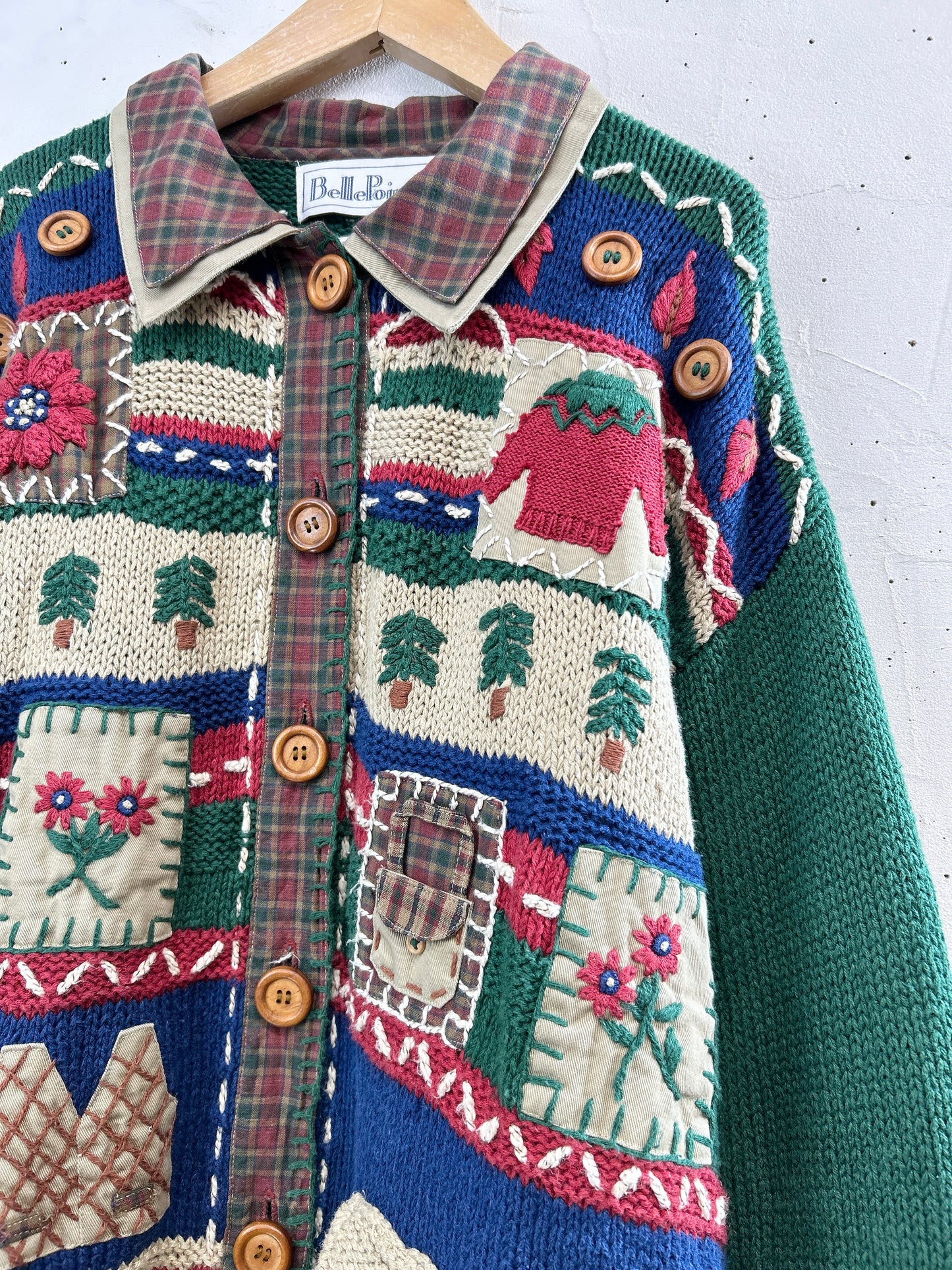 Vintage Cotton Knit Cardigan [C31781]