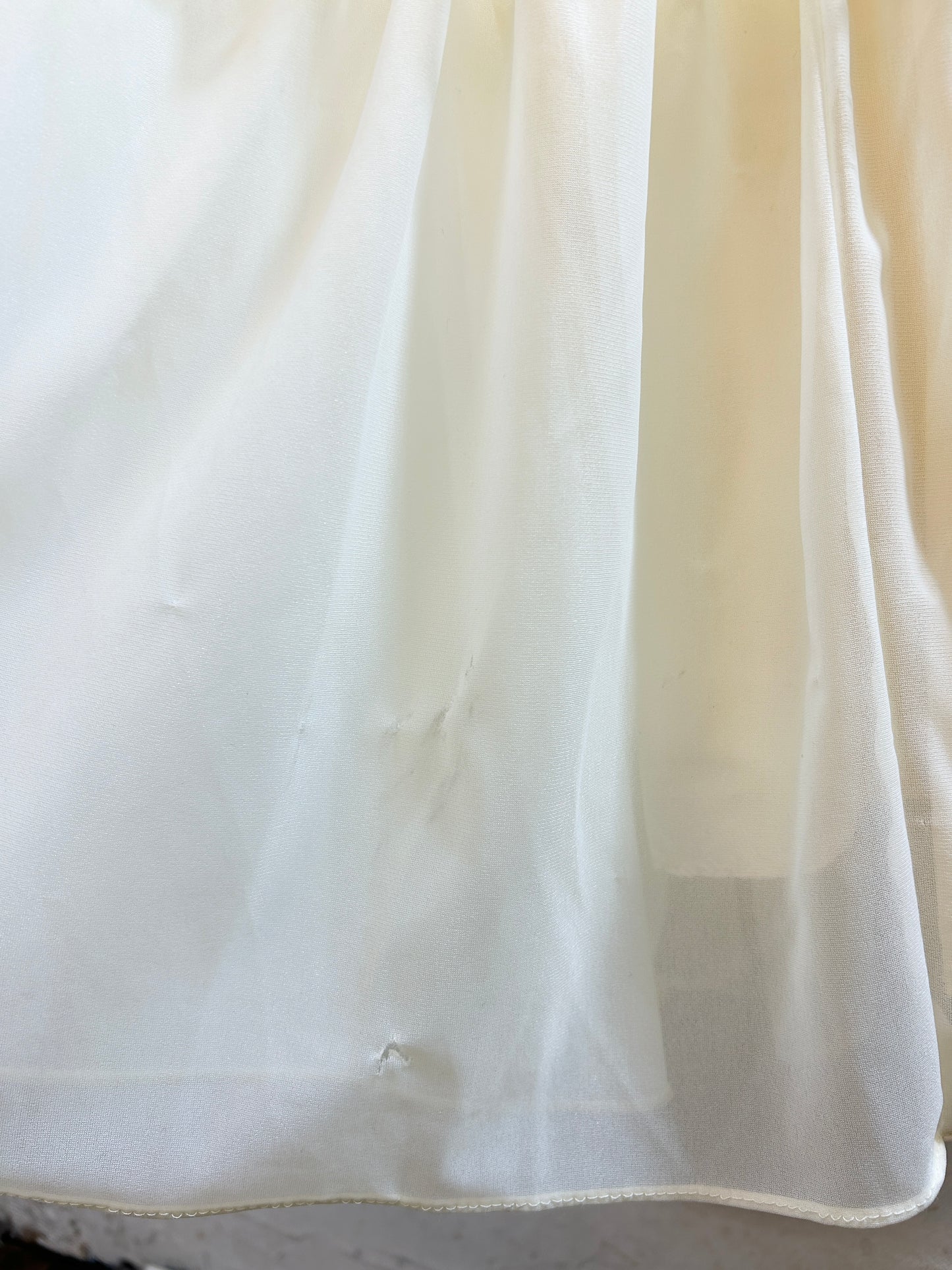 Vintage White Lace Dress [K30814]