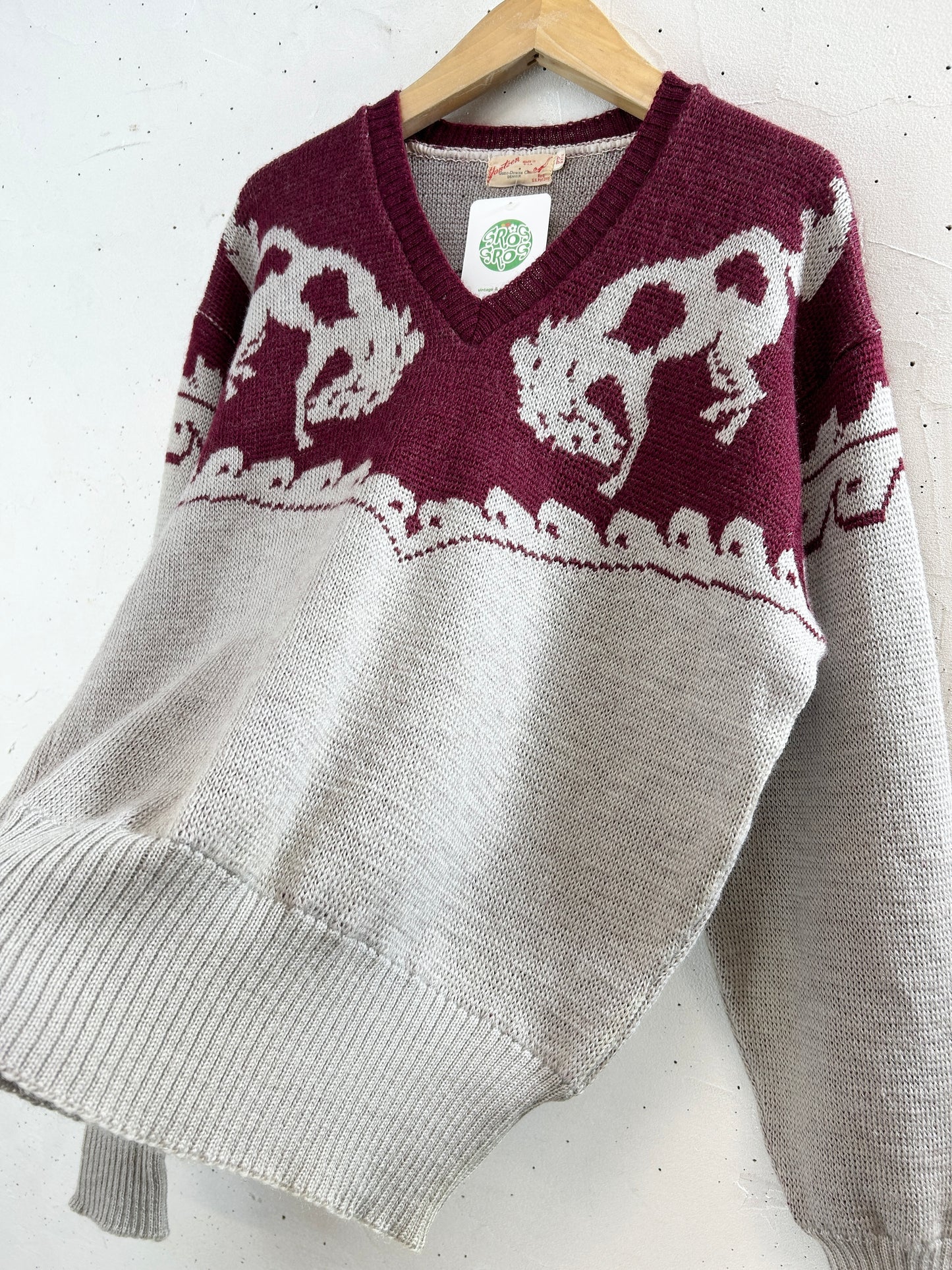'50s Vintage Knit Sweater 〜jantzen〜 [K30703]