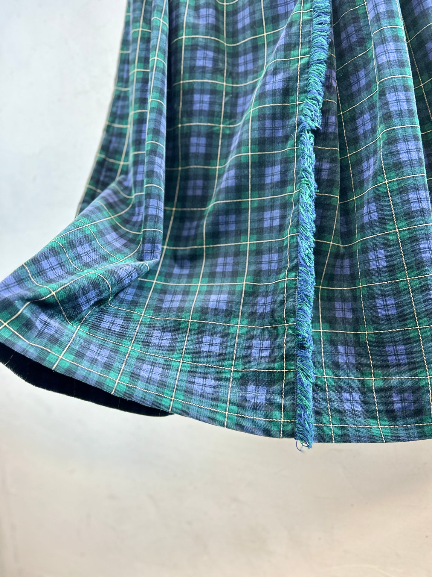 Vintage Plaid Skirt 〜SUSAN BRISTOL〜MADE INCANADA  [J30436]