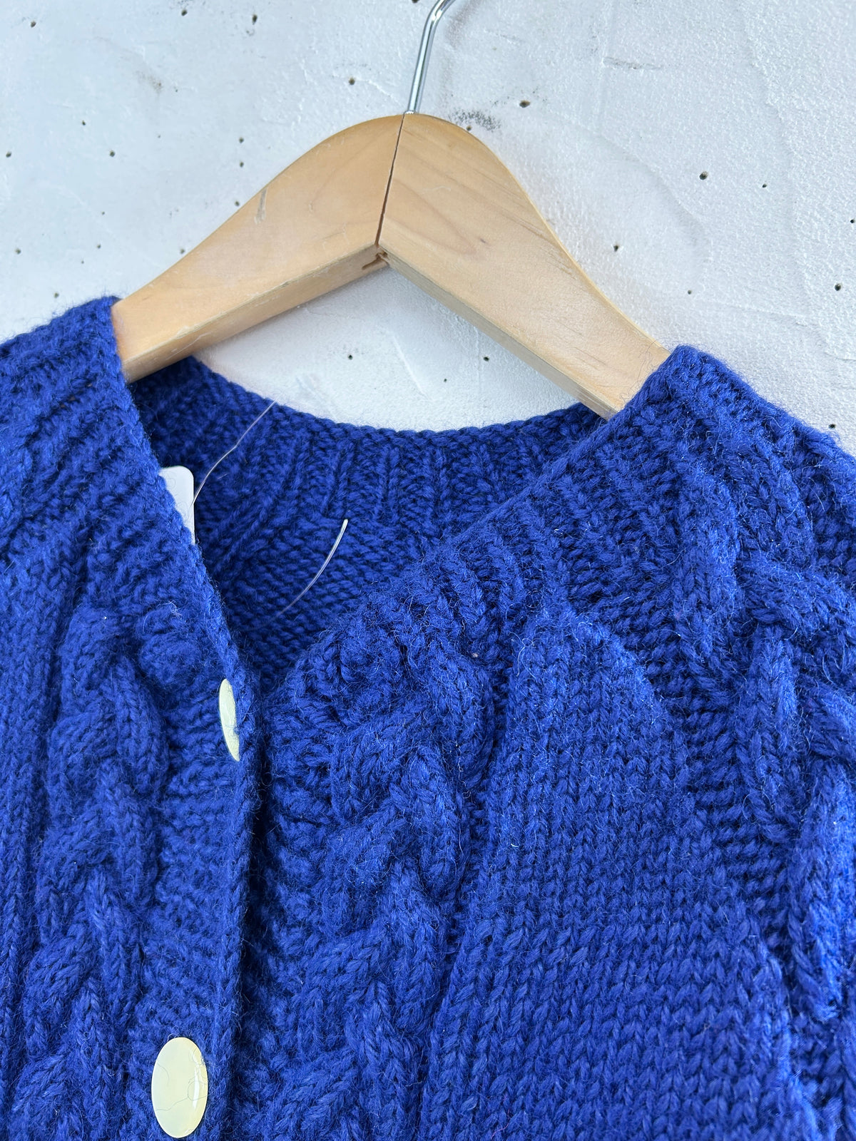 Vintage Hand Knit Cardigan [I33996]