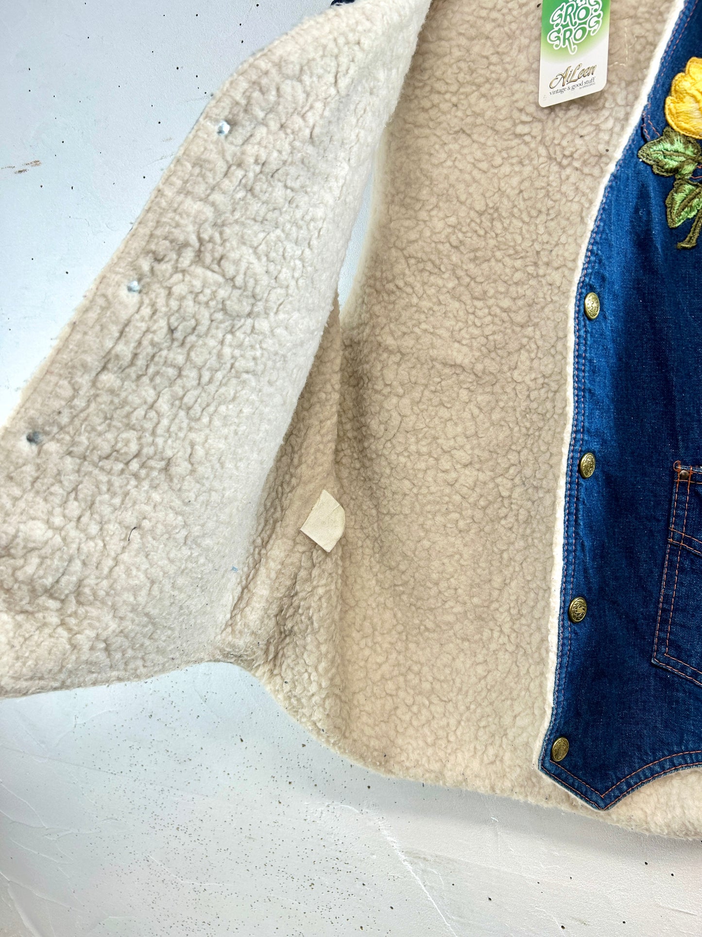 Vintage Boa Vest [D32063]