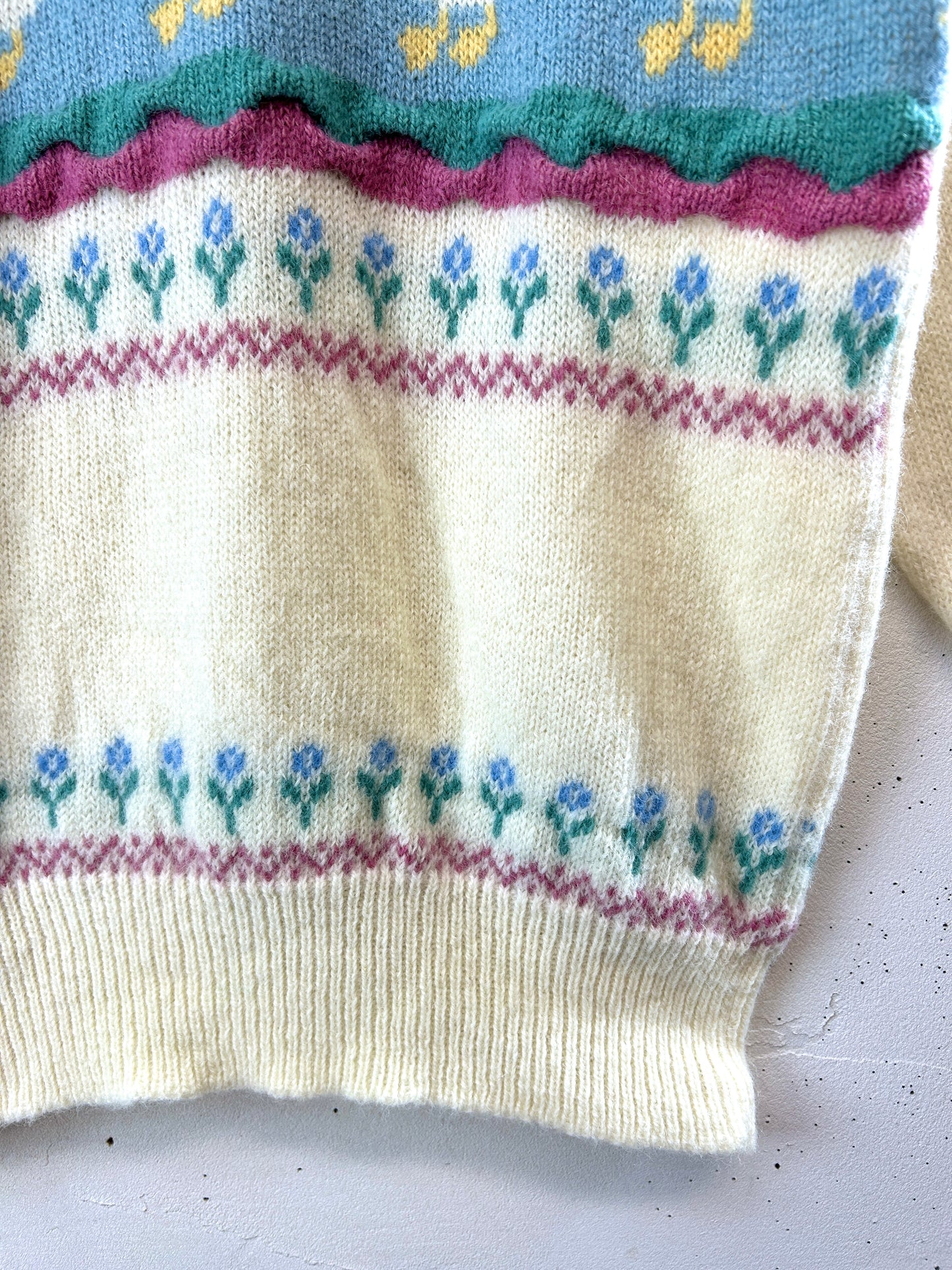 Vintage Knit Sweater[K30719]