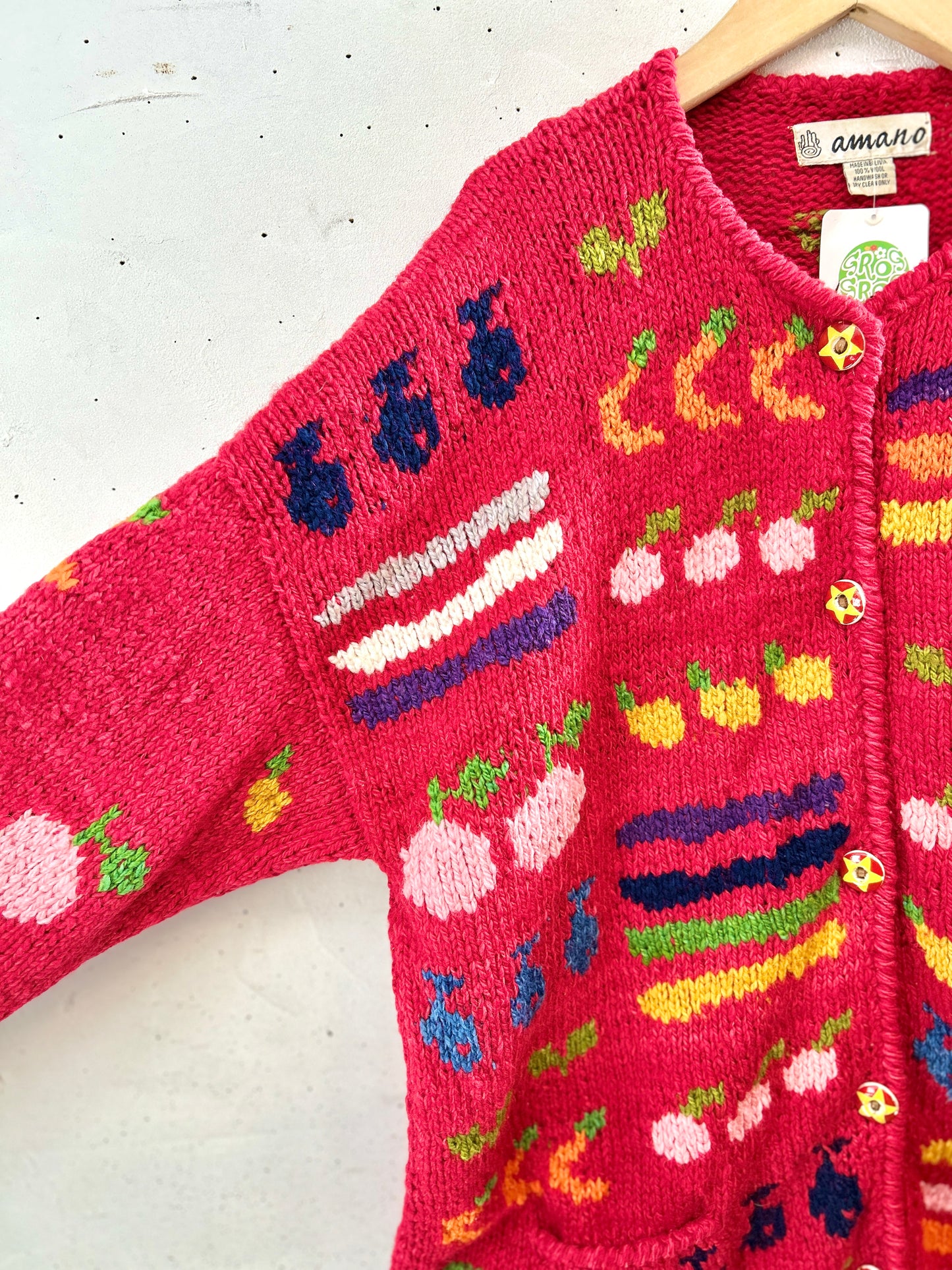 Vintage Knit Cardigan 〜amano〜 [K30910]