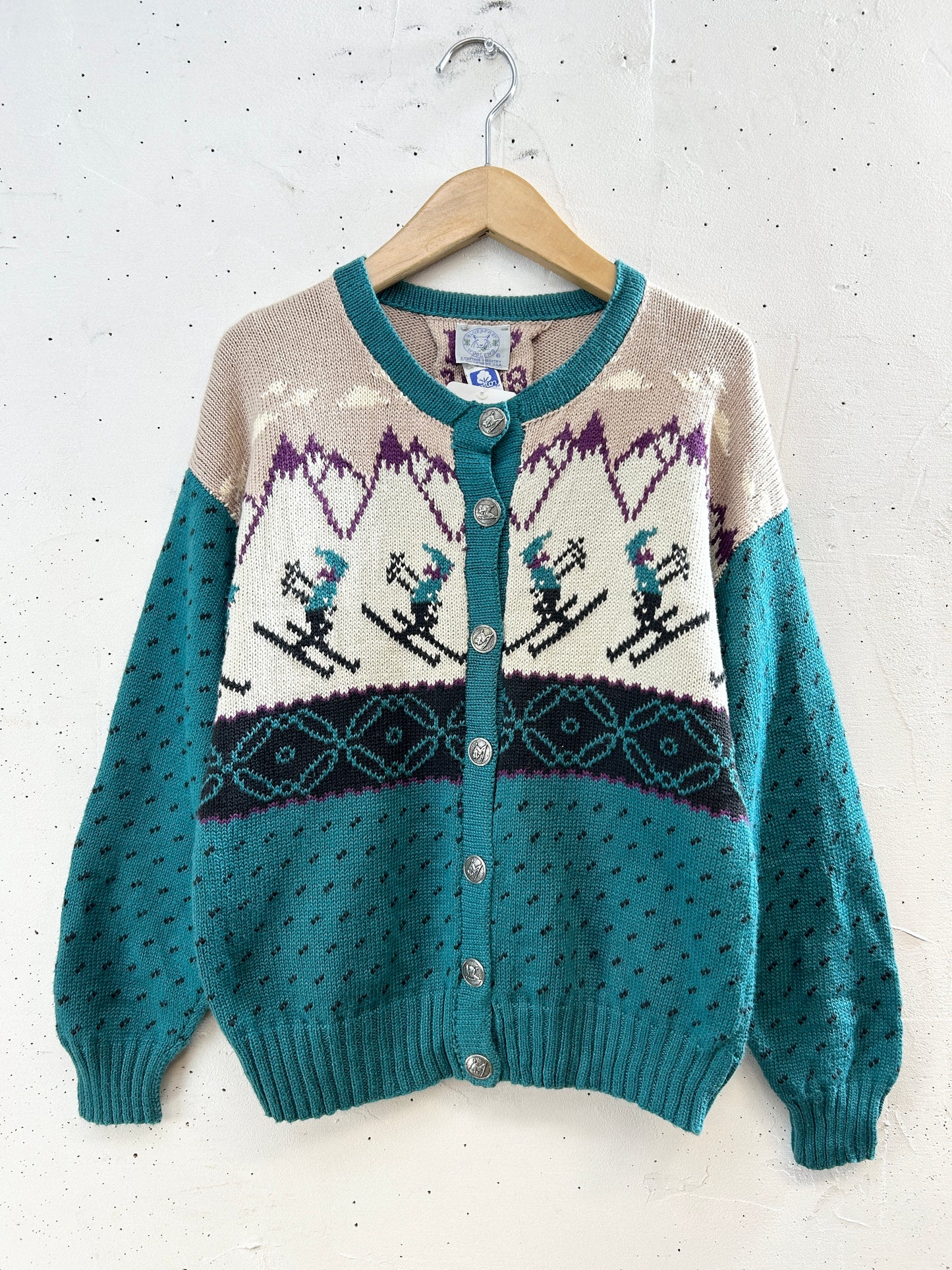 Vintage Knit Cardigan [J30464]