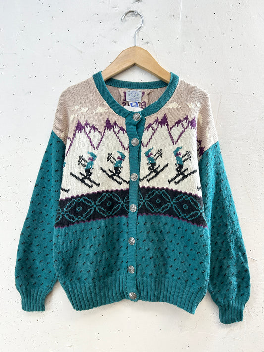 Vintage Knit Cardigan [J30464]