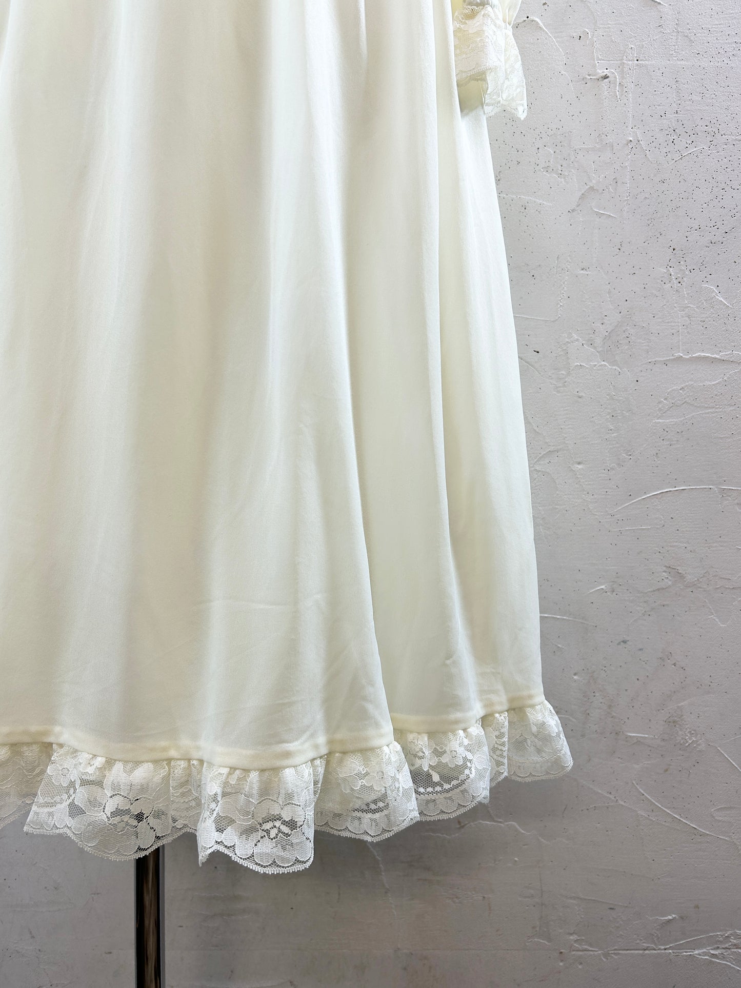 Vintage White Lace Dress [K30816]
