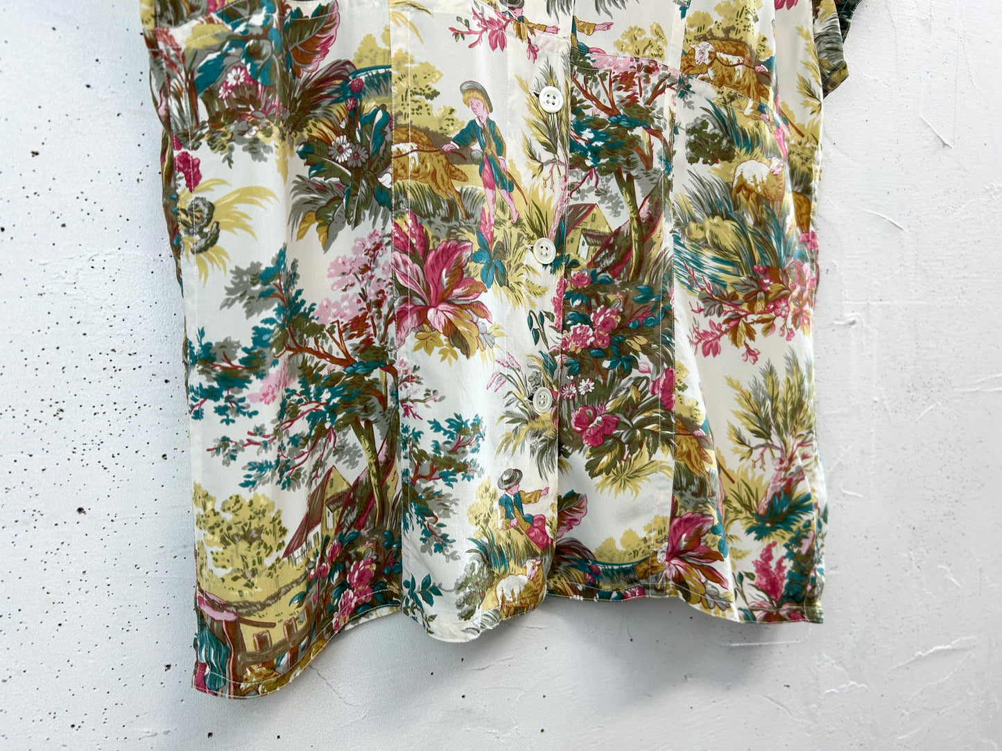 Vintage Silk Shirt 〜JIL SANDER〜 [B31609]