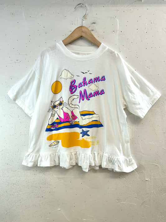 Vintage T Shirt 〜Funny dot CRAZY〜 [D32225]