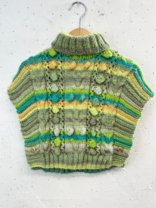 Vintage Knit Vest [B31527]