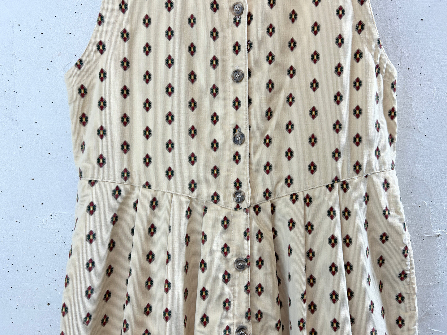 Vintage Corduroy Dress [I30121]