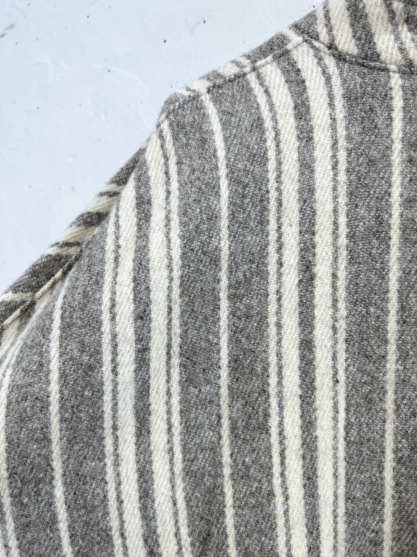 Vintage Wool Poncho  [A31391]